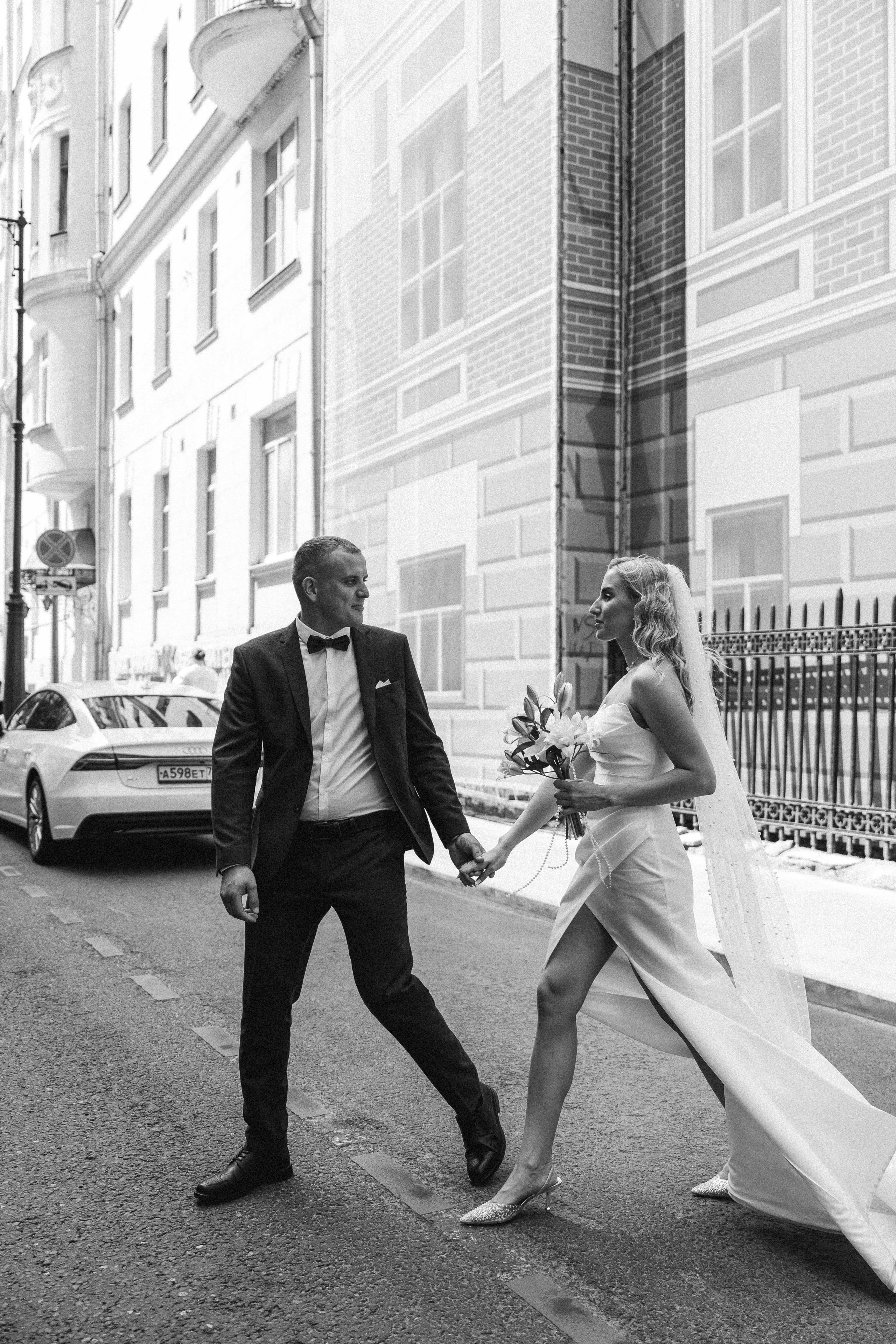 Свадебная фотосессия в Москве, регистрация в Кутузовском ЗАГСе Москва. Свадебный фотограф в Москве Анна Полушина