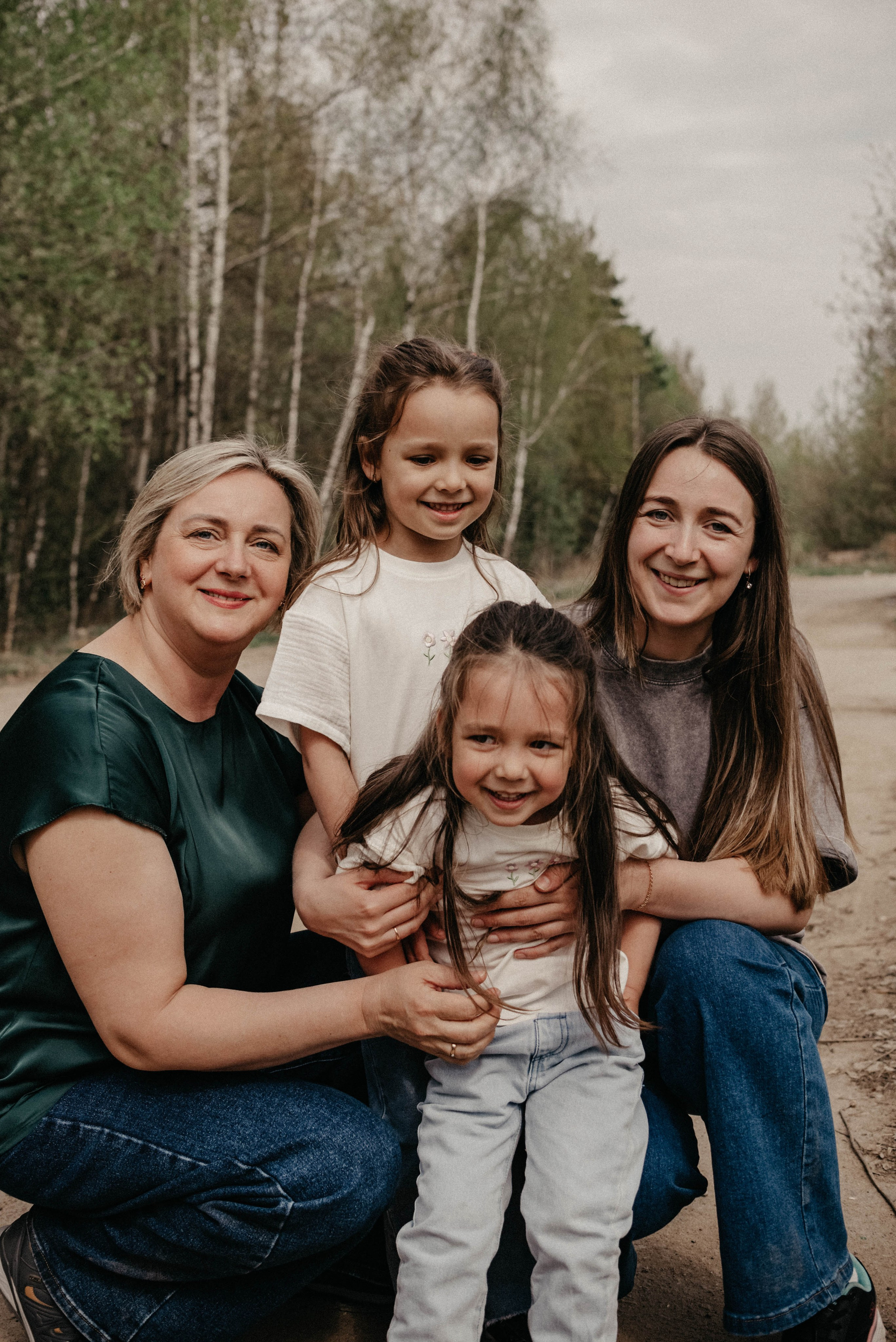 Прогулка с любимыми. Фотоссесия на природе. Семейный фотограф в Железнодорожном Масаева Елена