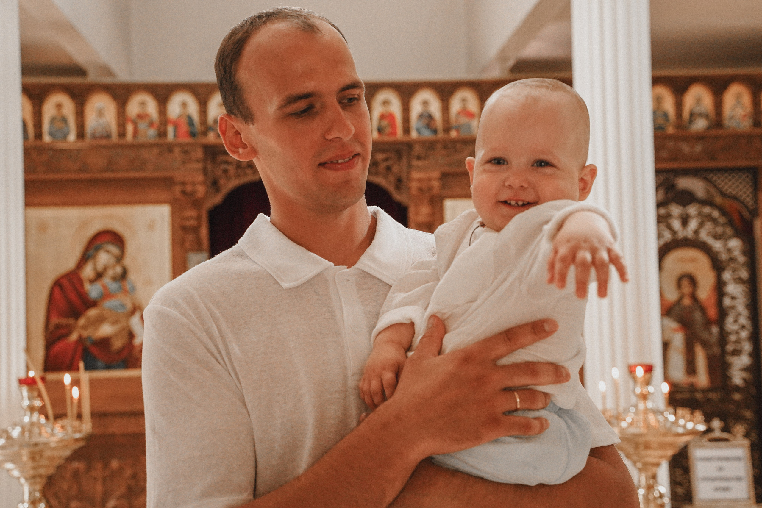Крещение Лёвы. Семейный и женский фотограф в Краснодаре Анастасия Приймак