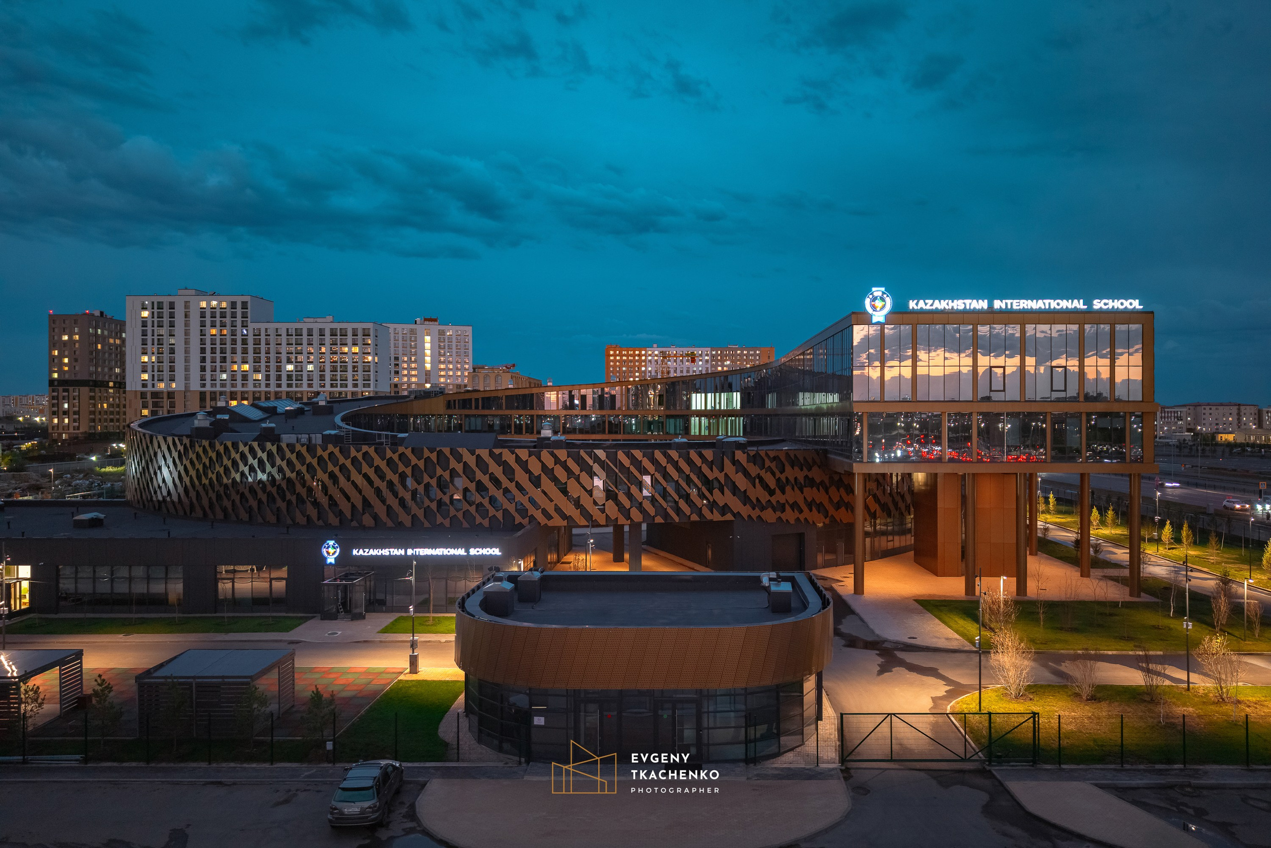 Kazakhstan International School в г. Астана. Архитектурный и интерьерный фотограф в Казахстане