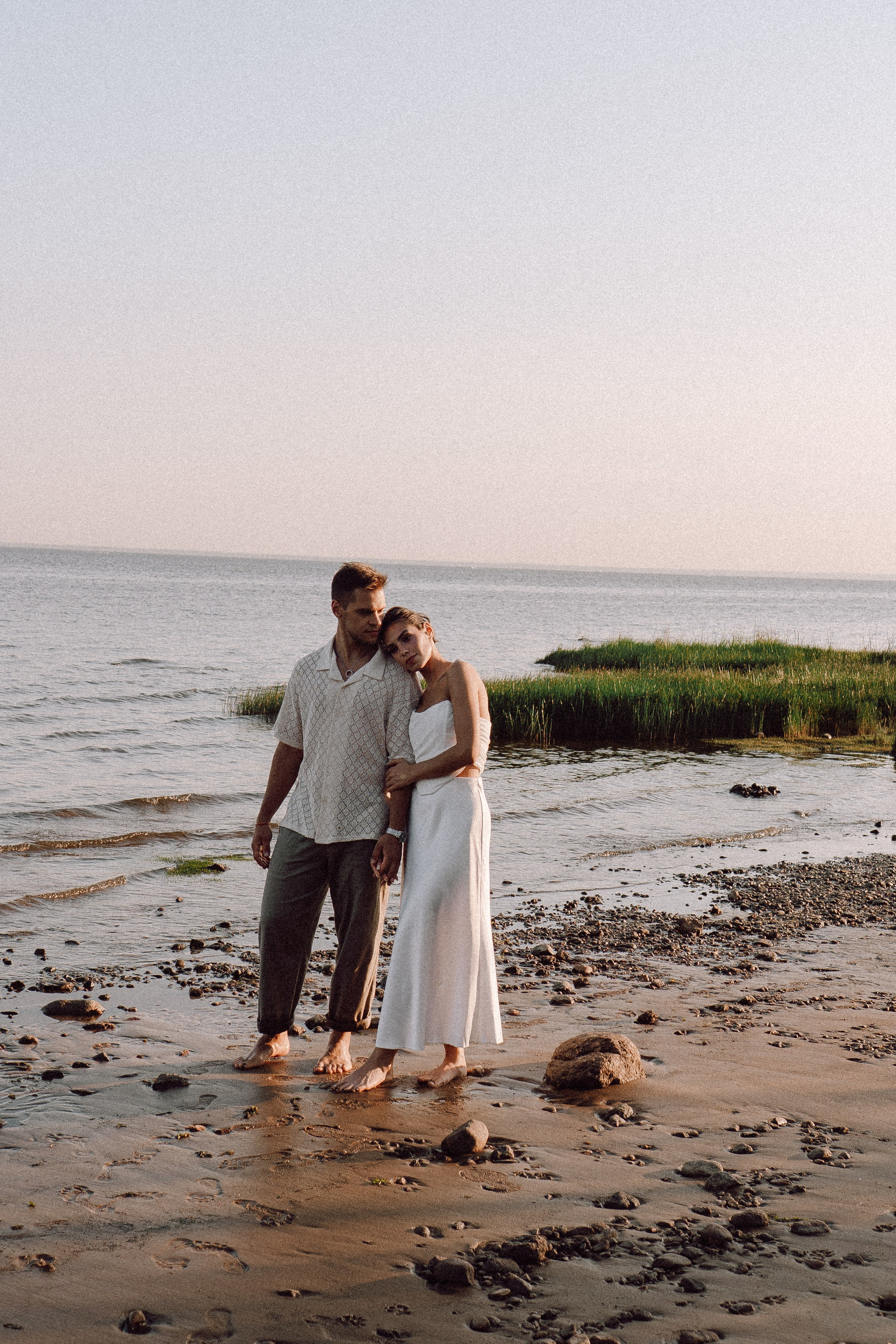 СВАДЕБНАЯ ФОТОСЕССИЯ ВЫЕЗДНОЙ ЦЕРЕМОНИИ (ФИНСКИЙ ЗАЛИВ). Профессиональный фотограф, Санкт-Петербург — Виктория Богомолова