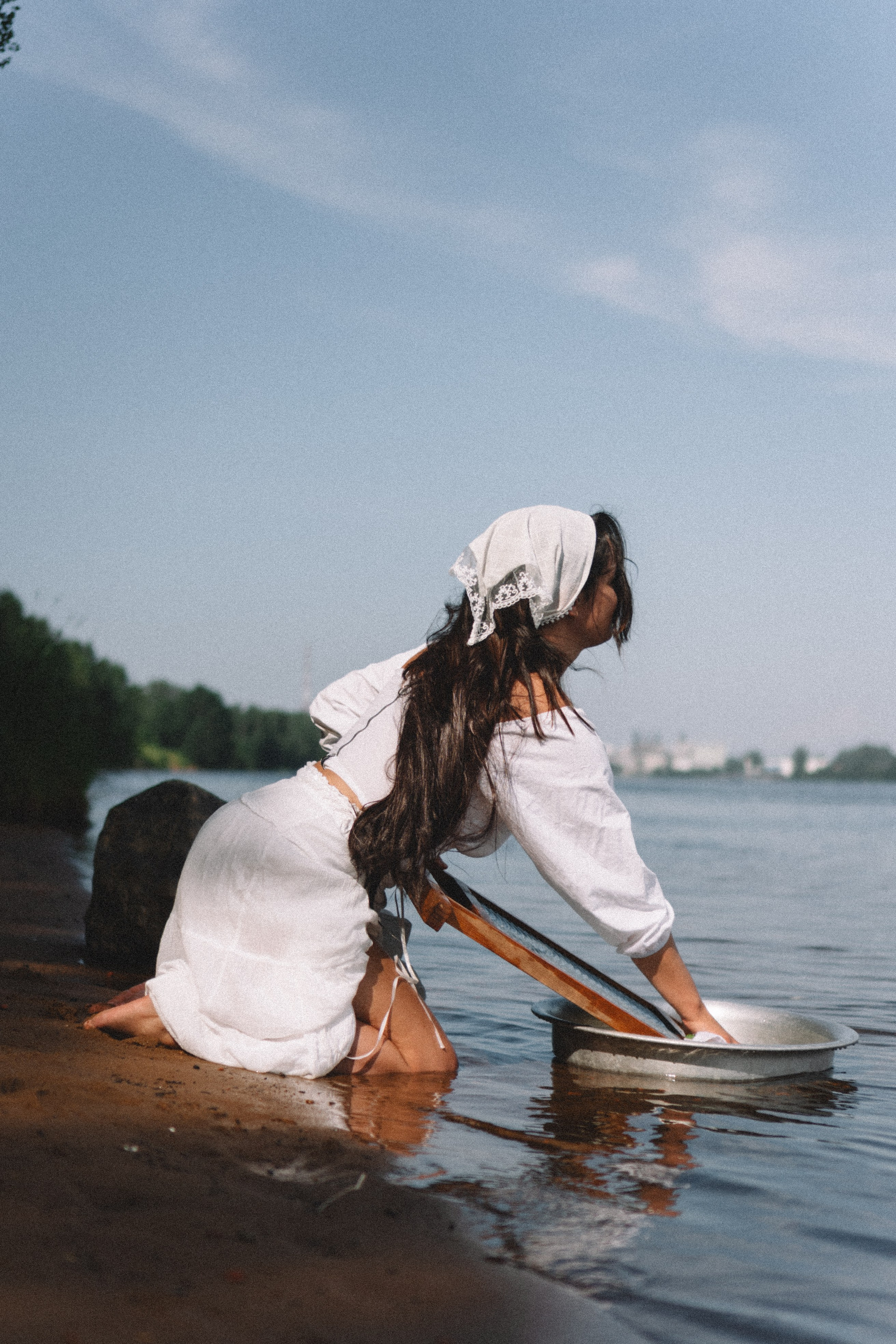 СТИРКА НА РЕКЕ. Профессиональный фотограф, Санкт-Петербург — Виктория Богомолова