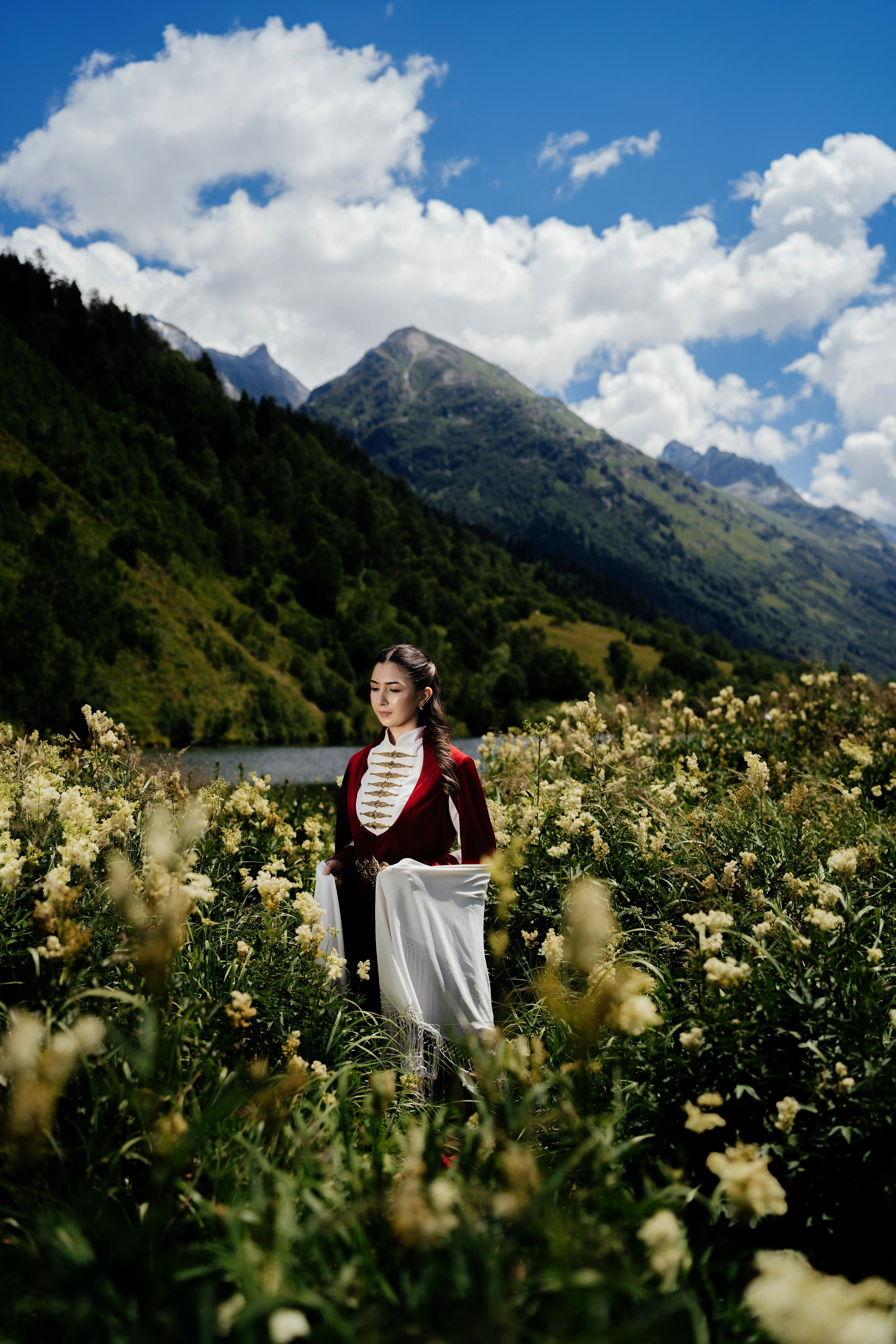 Съёмки в горах. Фотограф Диана Семенова
