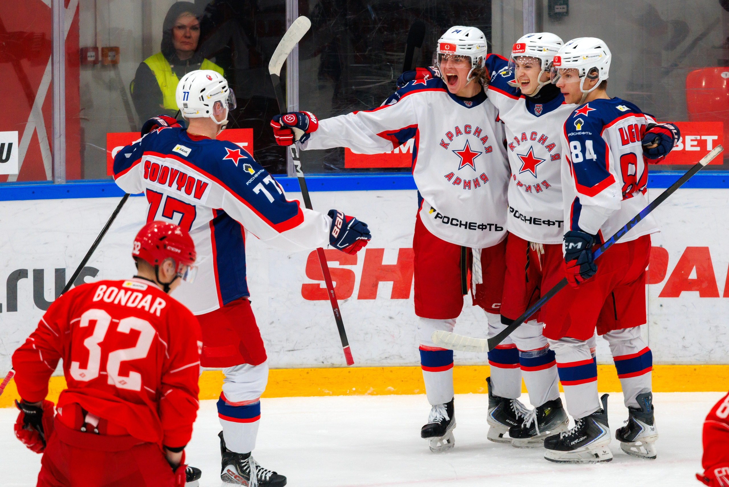 МАТЧ МХЛ. МХК СПАРТАК — ХК КРАСНАЯ АРМИЯ. Artem Zenin Photography