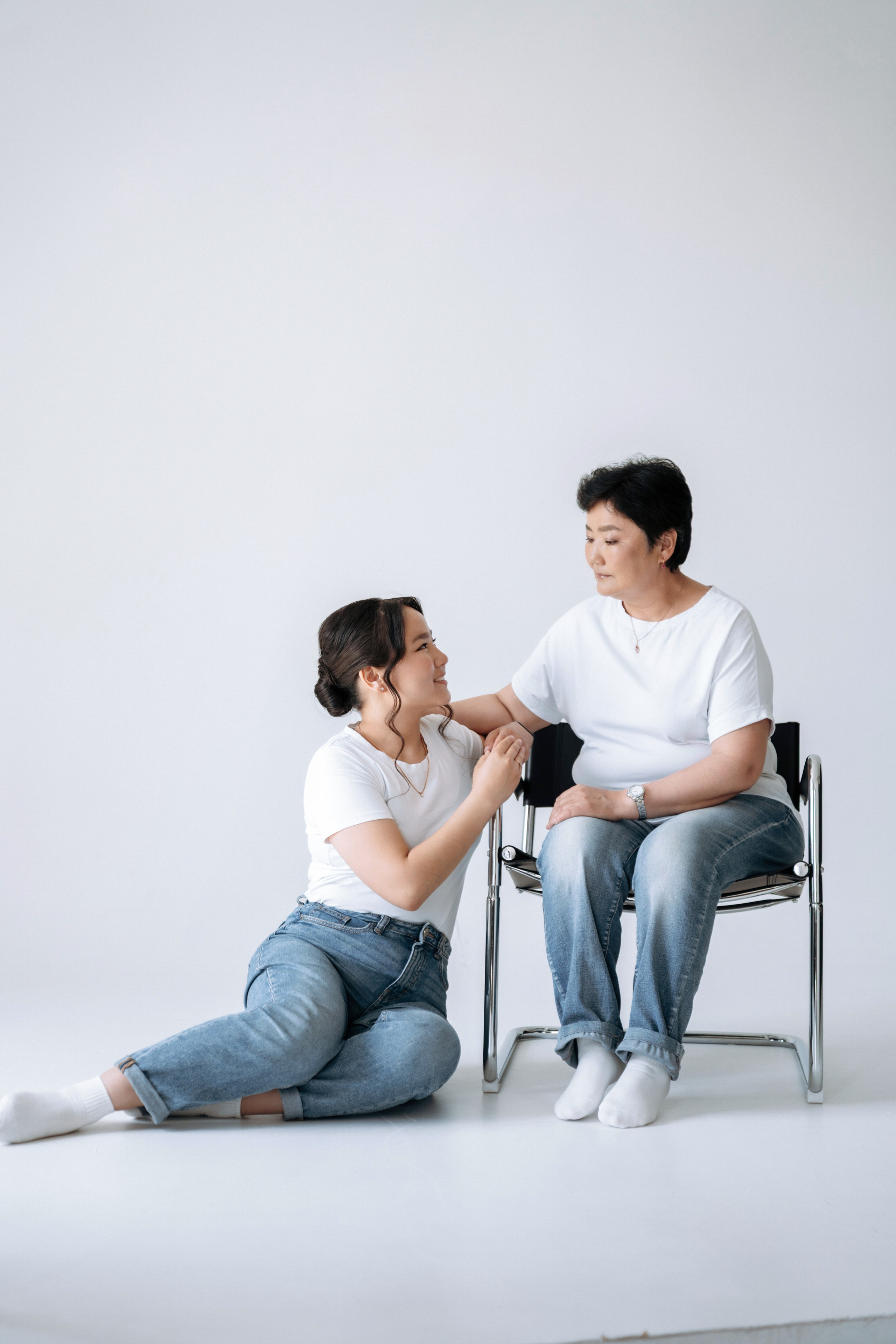 Валентина и Люда Галсановы. Фотограф Улан-Удэ