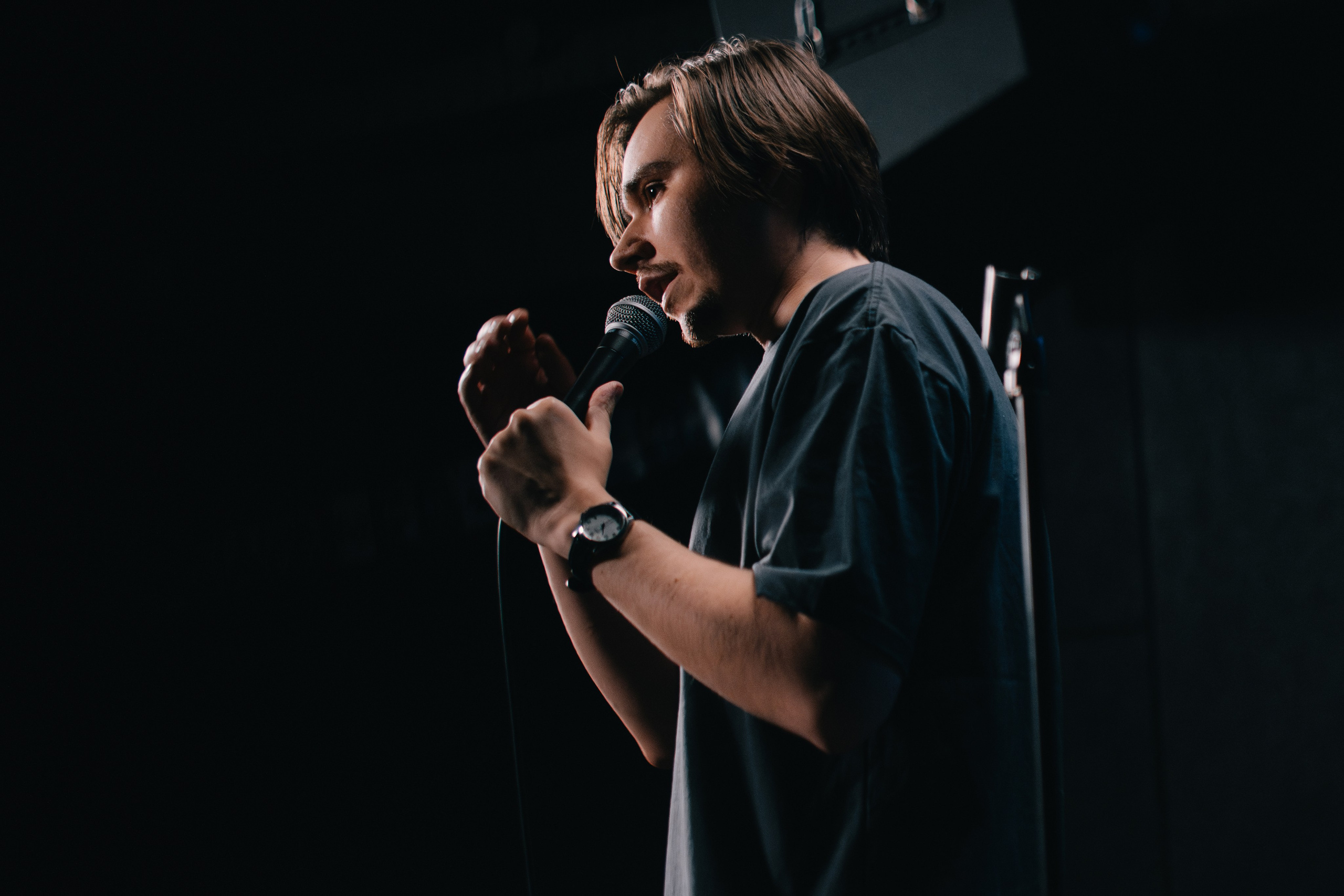 Стендап Клуб. За кадром мотора. Фотограф в Челябинске Любовь Денисенко