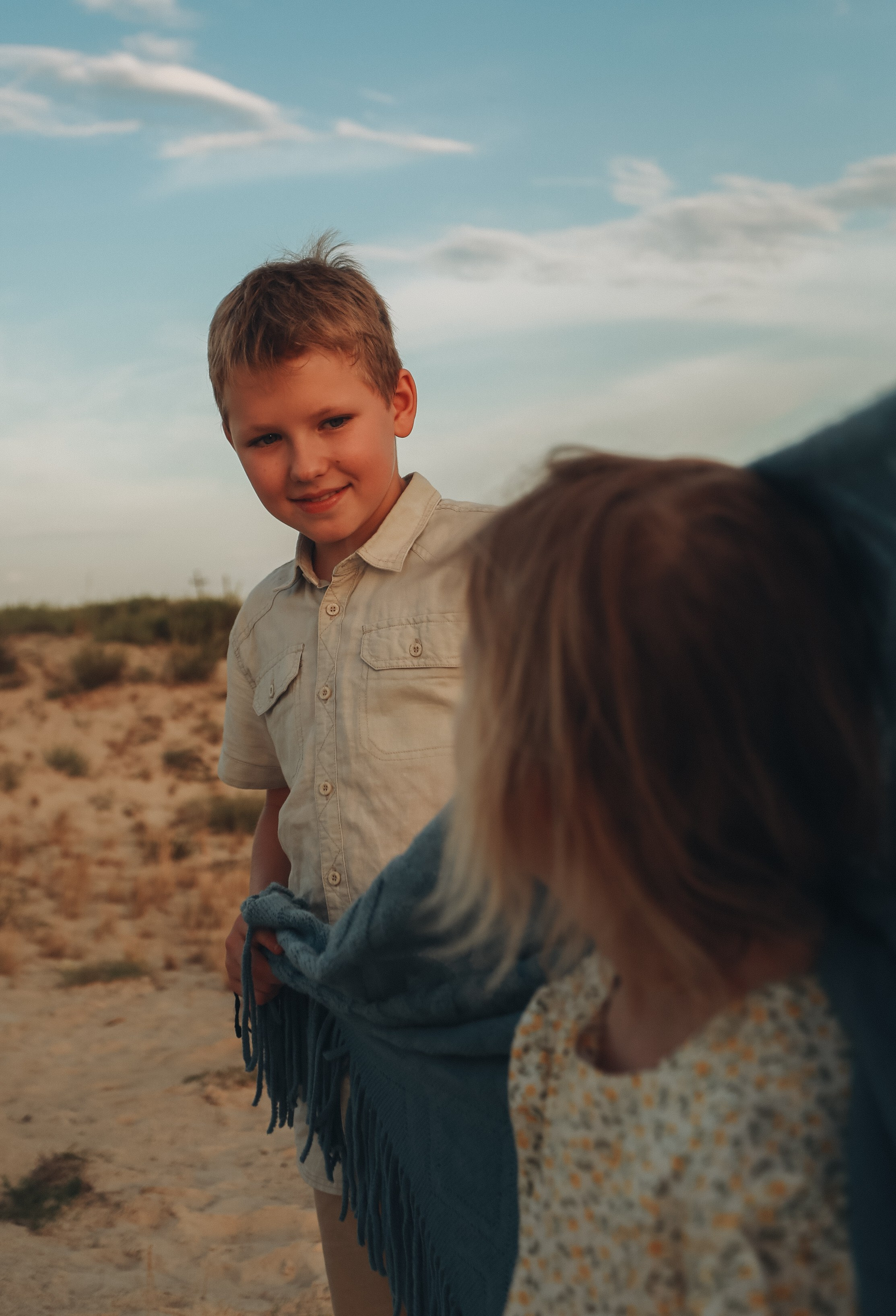 Пикник мамы Жени, Артема и Ксюши. Детский фотограф, Волгоград