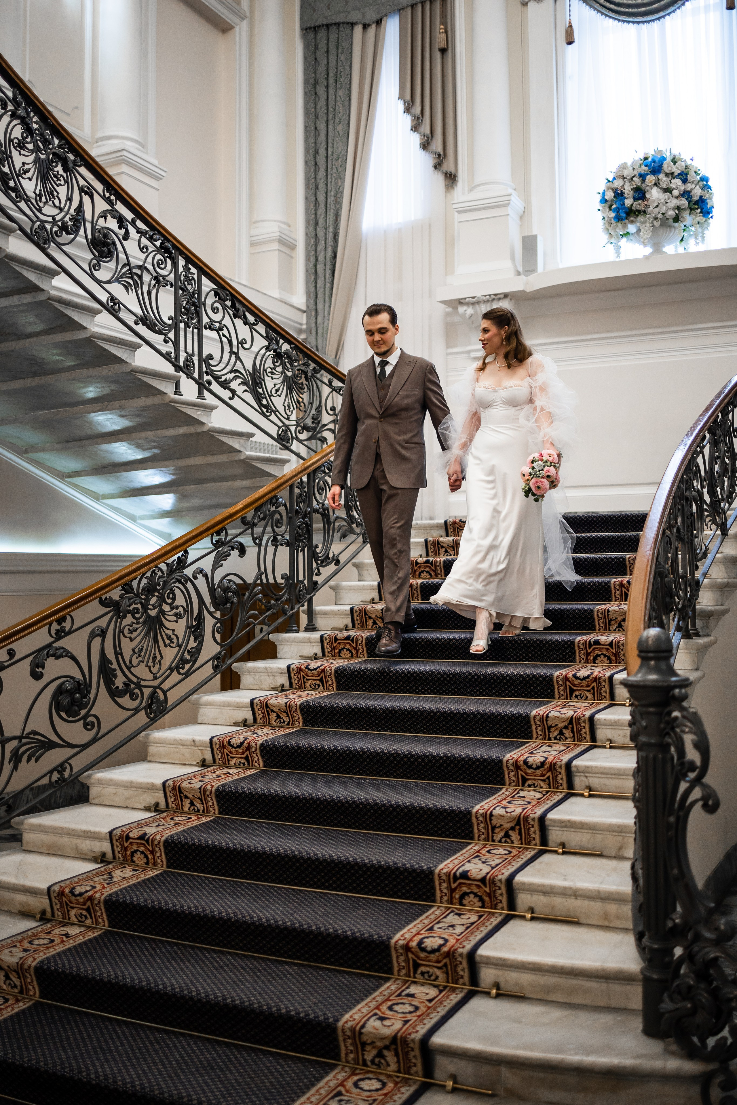 АКАДЕМИЯ ОСОБНЯК ШУВАЛОВА. Свадебный фотограф Санкт-Петербург Катерина Ширяева