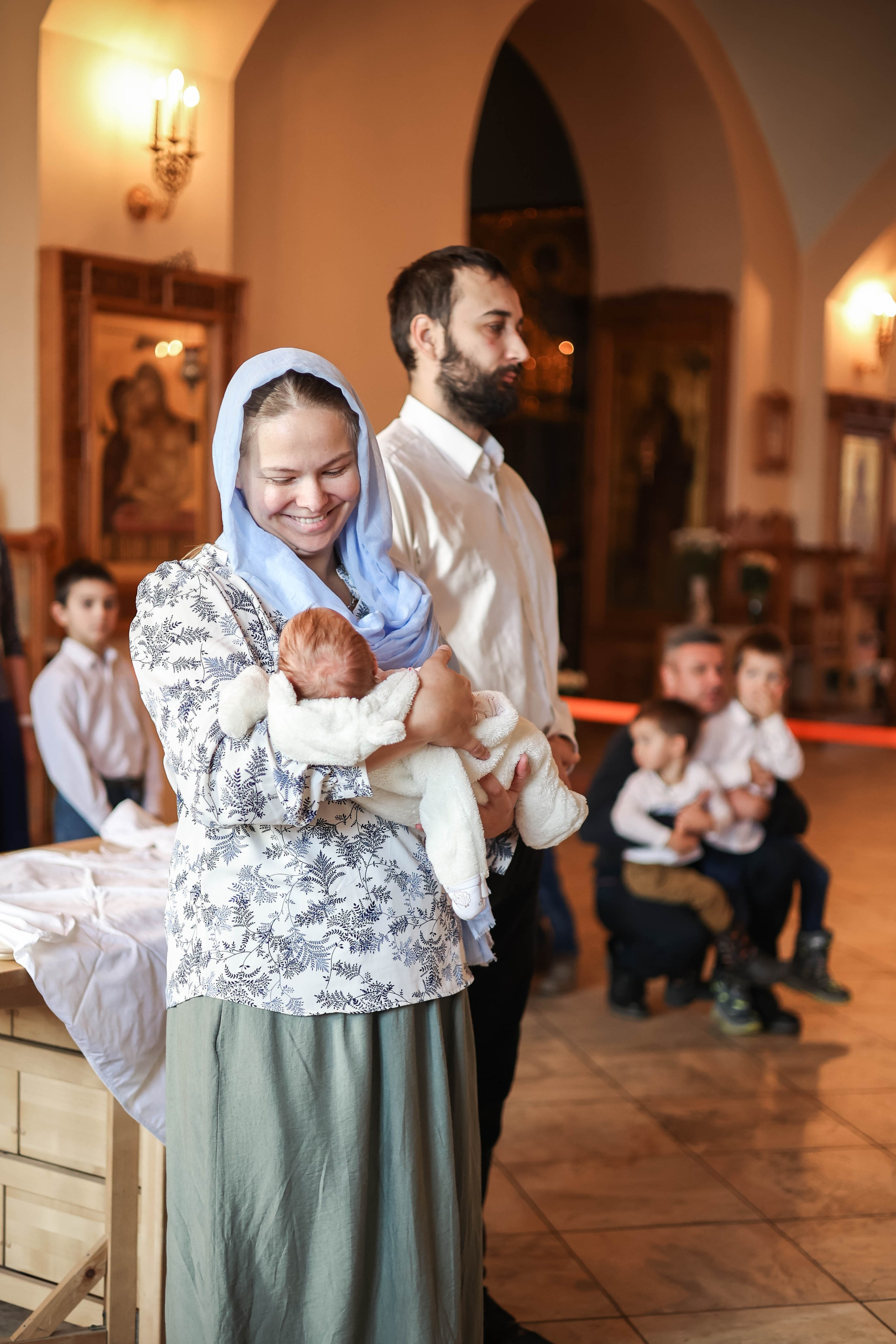 Крещение Вероники. Фотограф Анастасия Кувшинова Москва