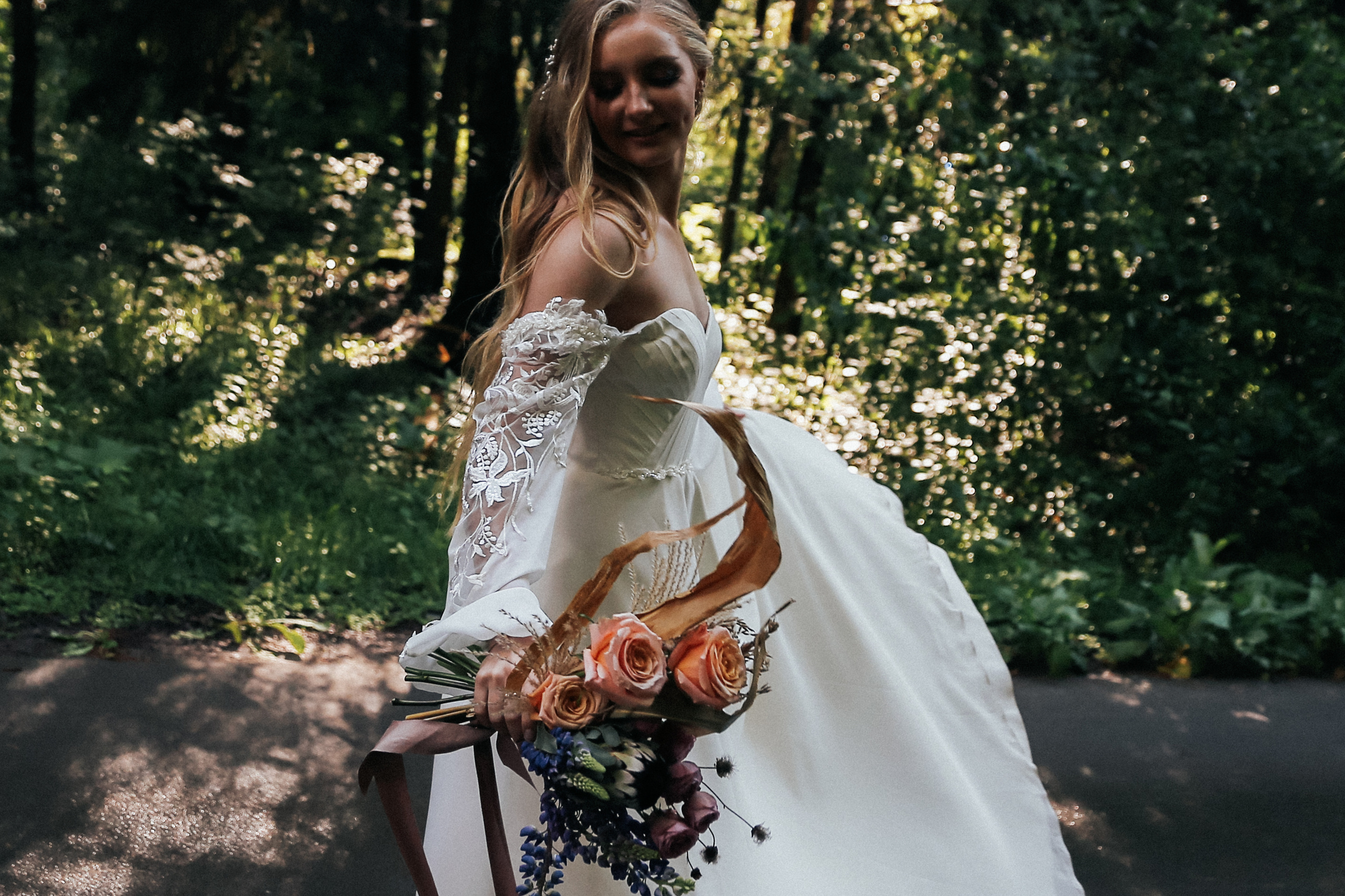 Съемка свадьбы двух влюбленных в Домодедово. Свадебный фотограф Домодедово Москва Катерина Алехина