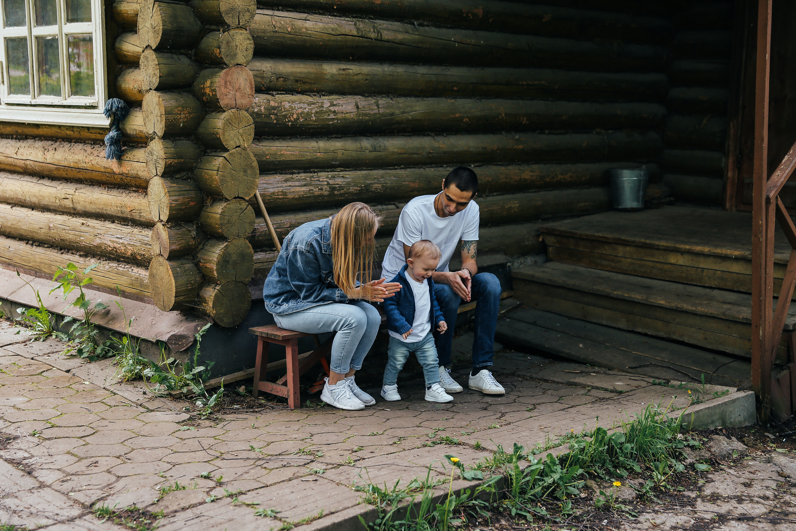 Семейная фотопрогулка в парке Горки Лениские. Свадебный фотограф Домодедово Москва Катерина Алехина