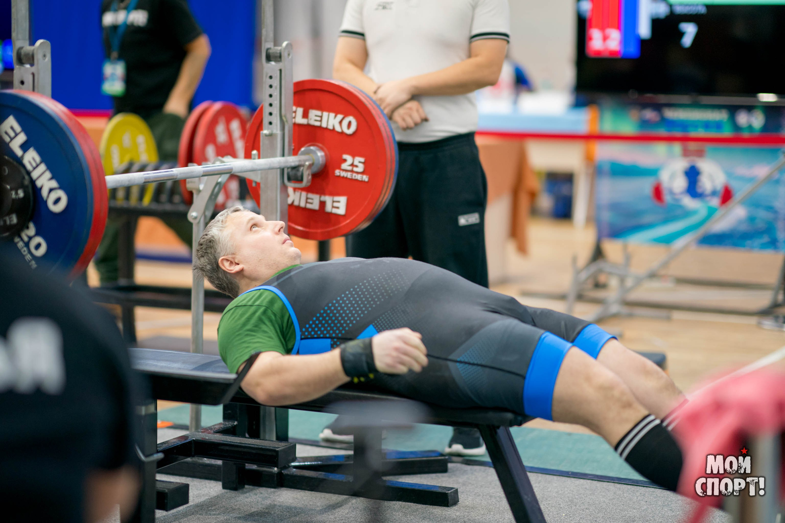 Чемпионат России по пауэрлифтигу 2025. Спорт слепых. Студия «Мой Спорт!» — все о спорте в Якутии