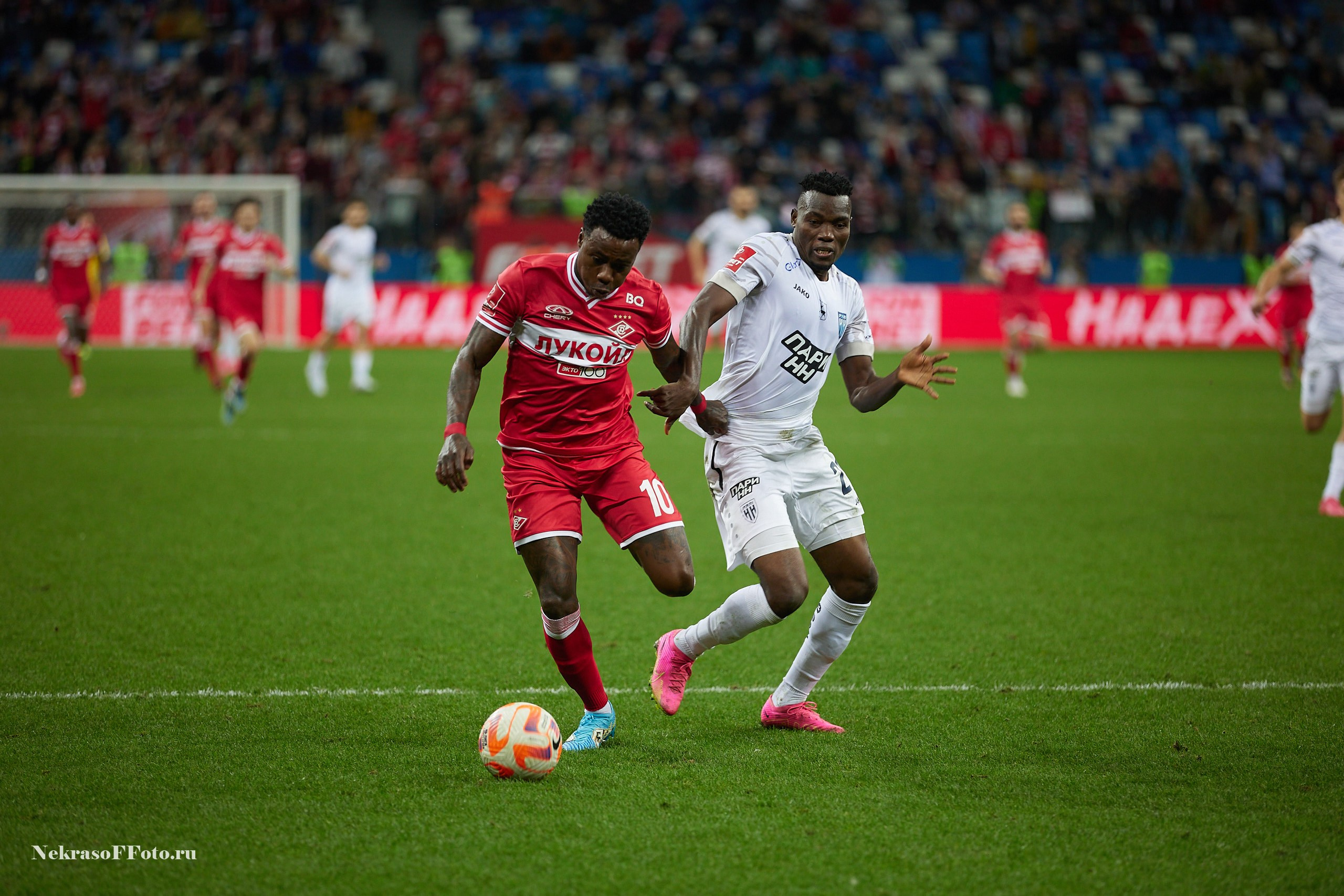 РПЛ ФК Пари НН- ФК Спартак. Спортивный фотограф Некрасов Денис