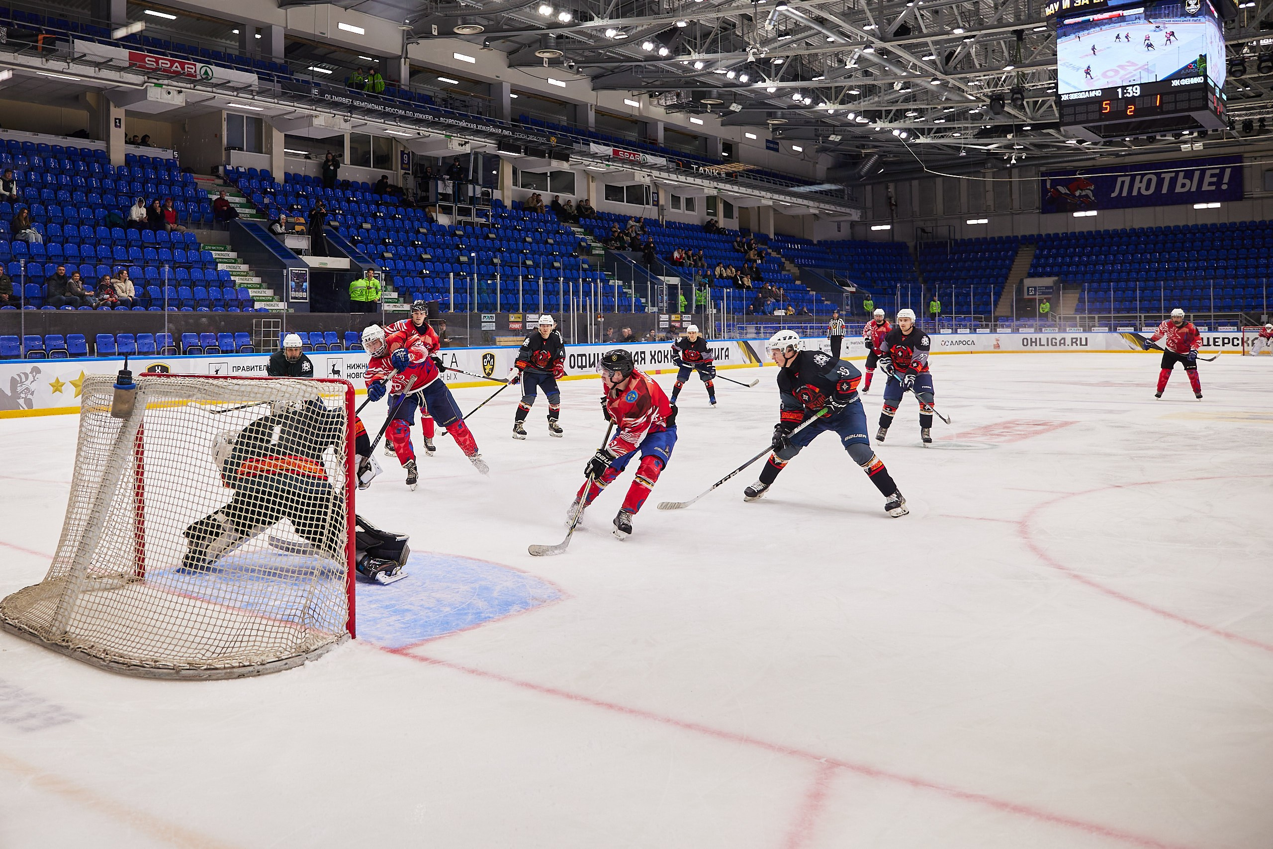 Репортаж. Офицерская хоккейная лига 2025 год. Спортивный фотограф Некрасов Денис