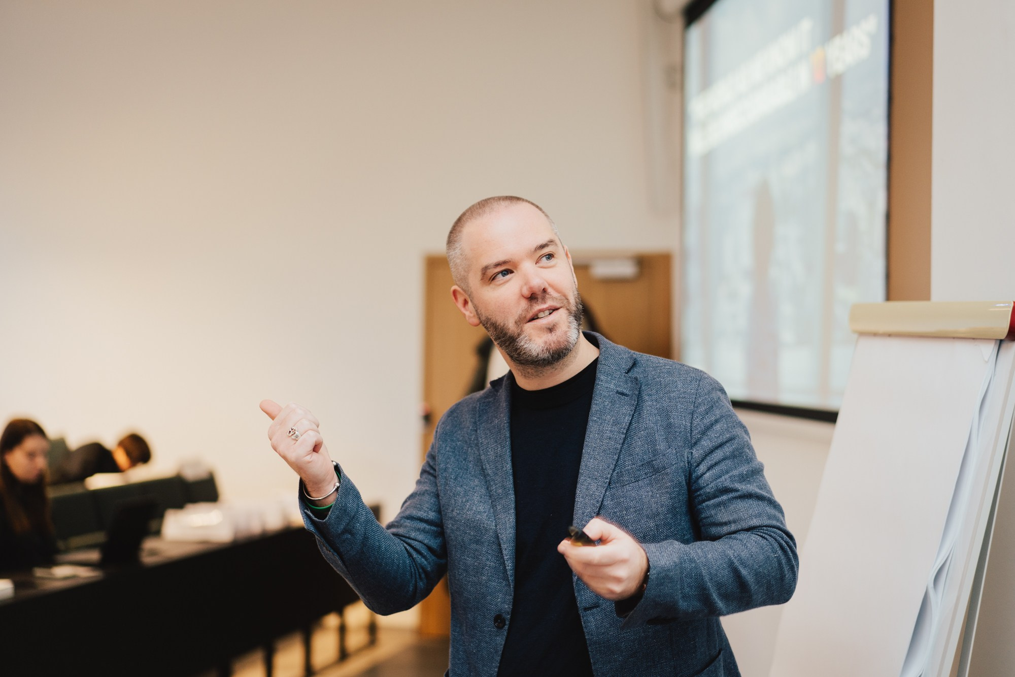 ISM. Dado Van Peteghem Visit. Photographer in Vilnius