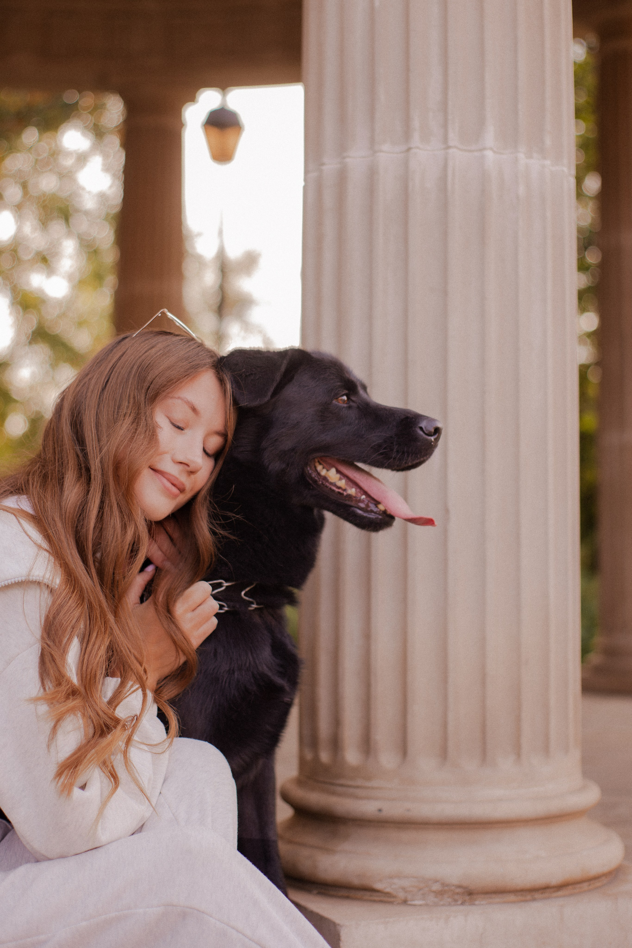 Анна и Лаки. Фотограф-анималист Мария Баркевич | Москва