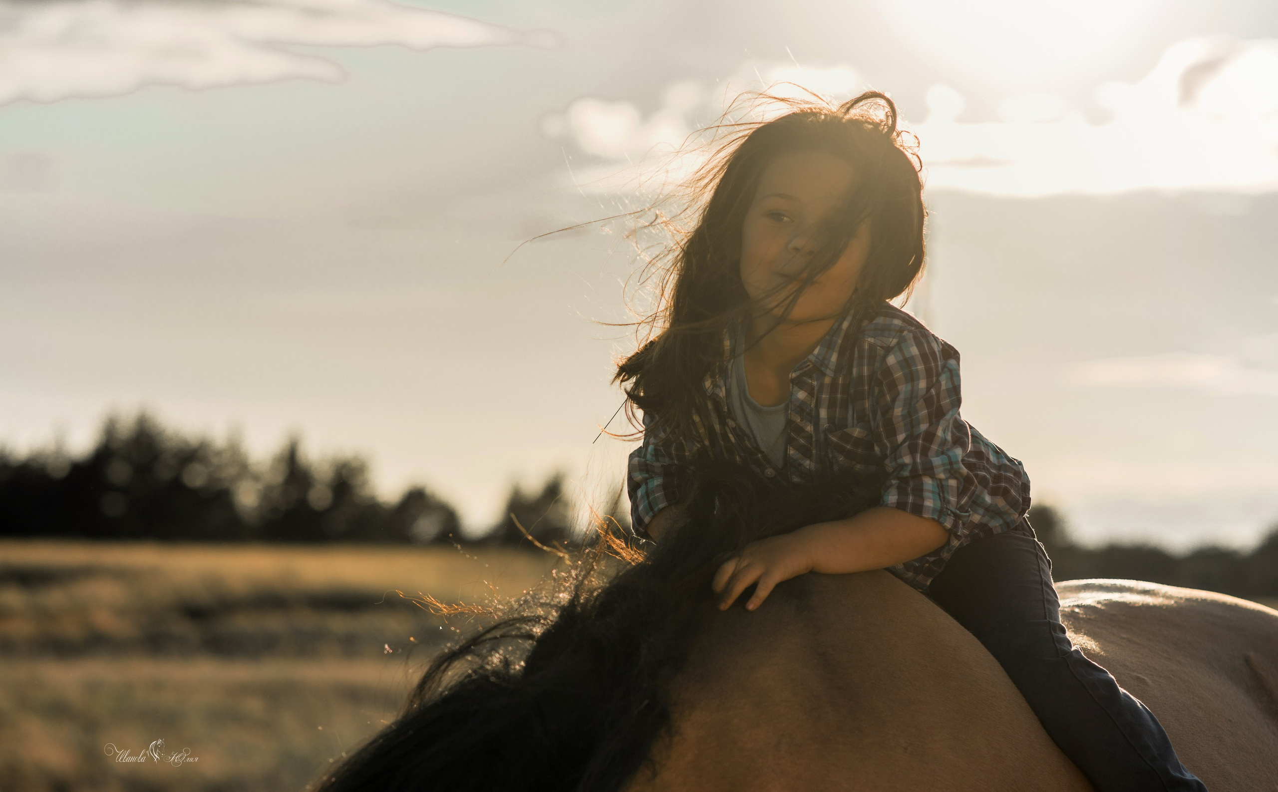 Семья Василия и Натальи. Конный фотограф в Саратове Юлия Иванова
