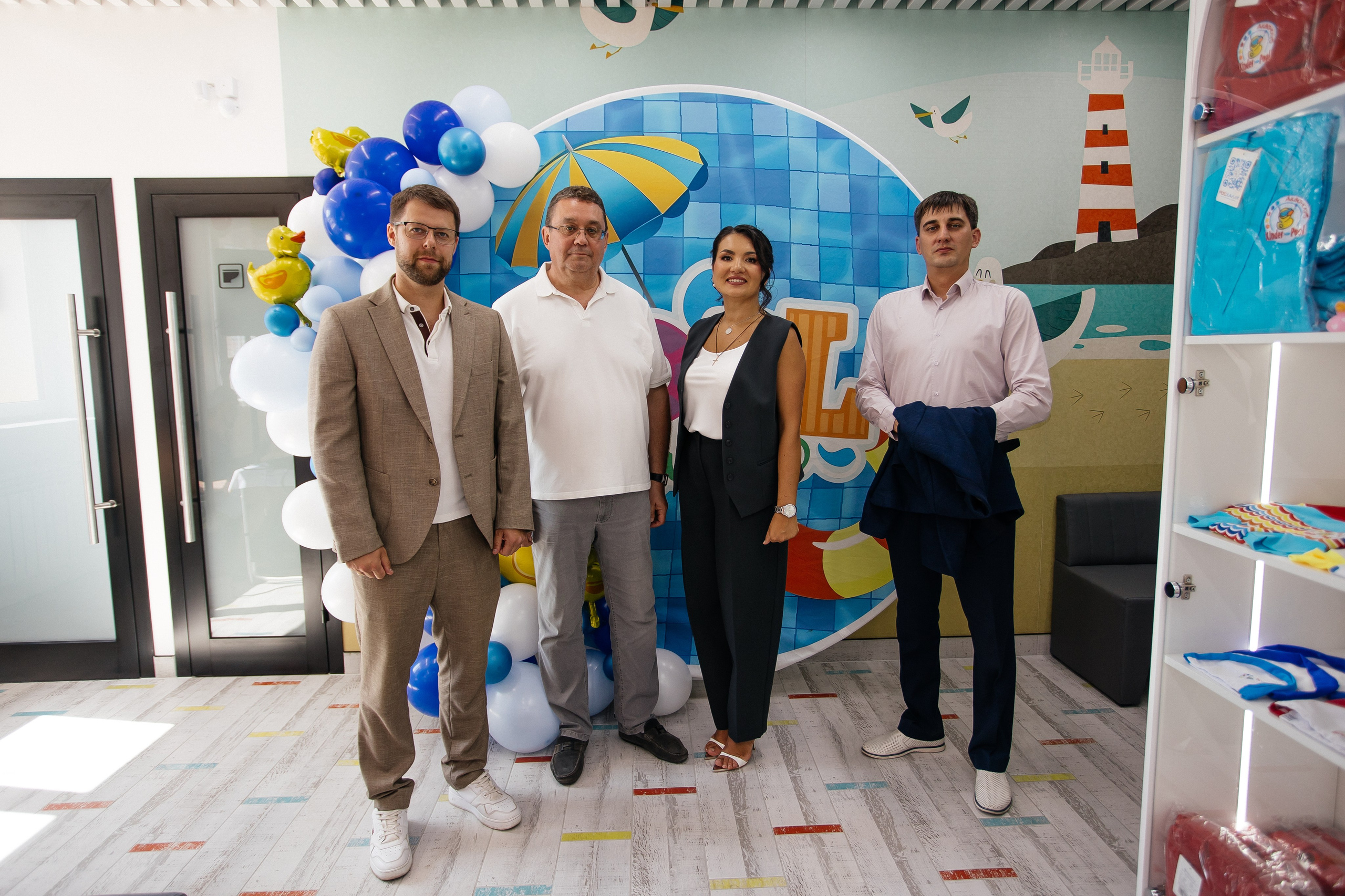 Открытие бассейна. Фотограф в Иркутске