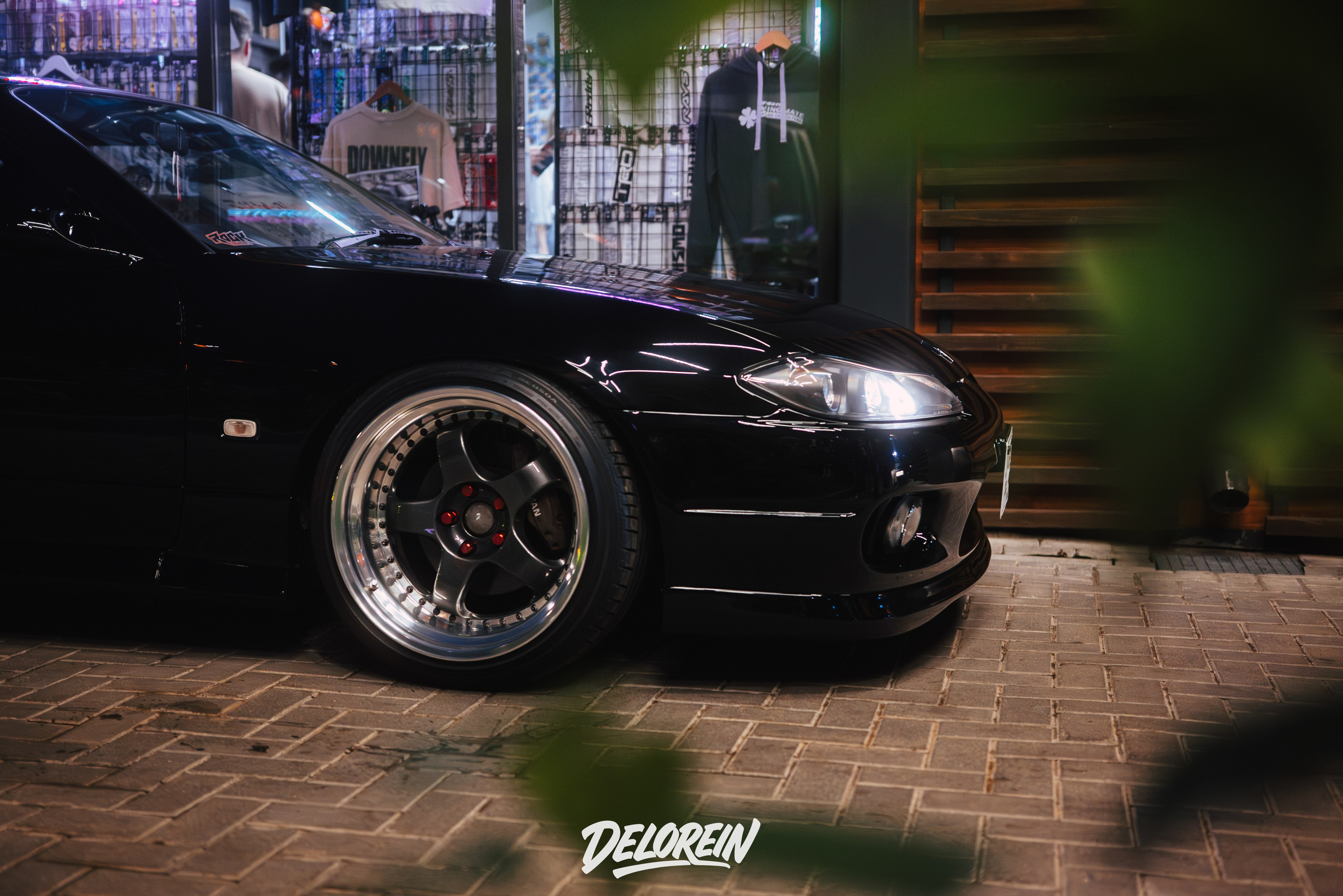 Nissan Silvia черносливка S15 @sindik_ciay. DeLorein