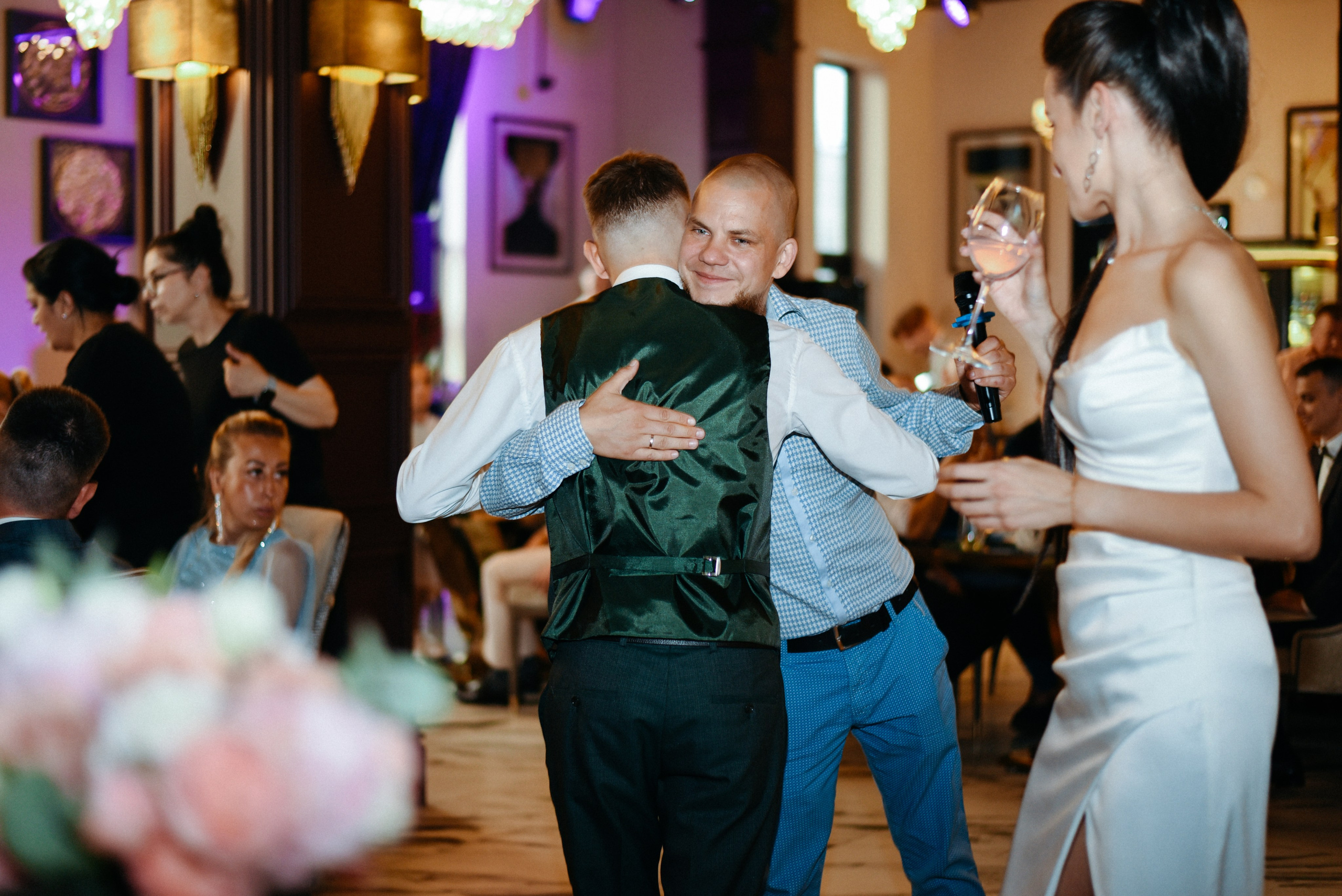 Виктор и Ангелина Банкет на 100 гостей Ресторан Segreto. Фотограф Лола Волна, город Москва