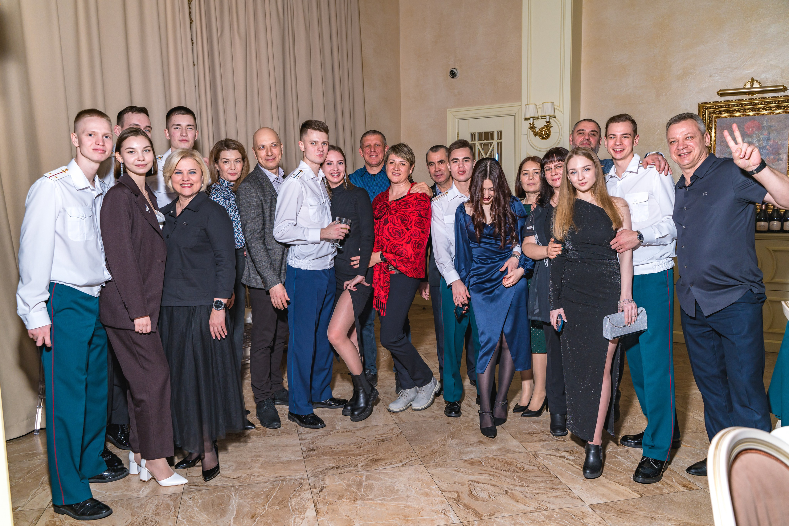 Фотосъемка выпуска военной академии и вручение дипломов