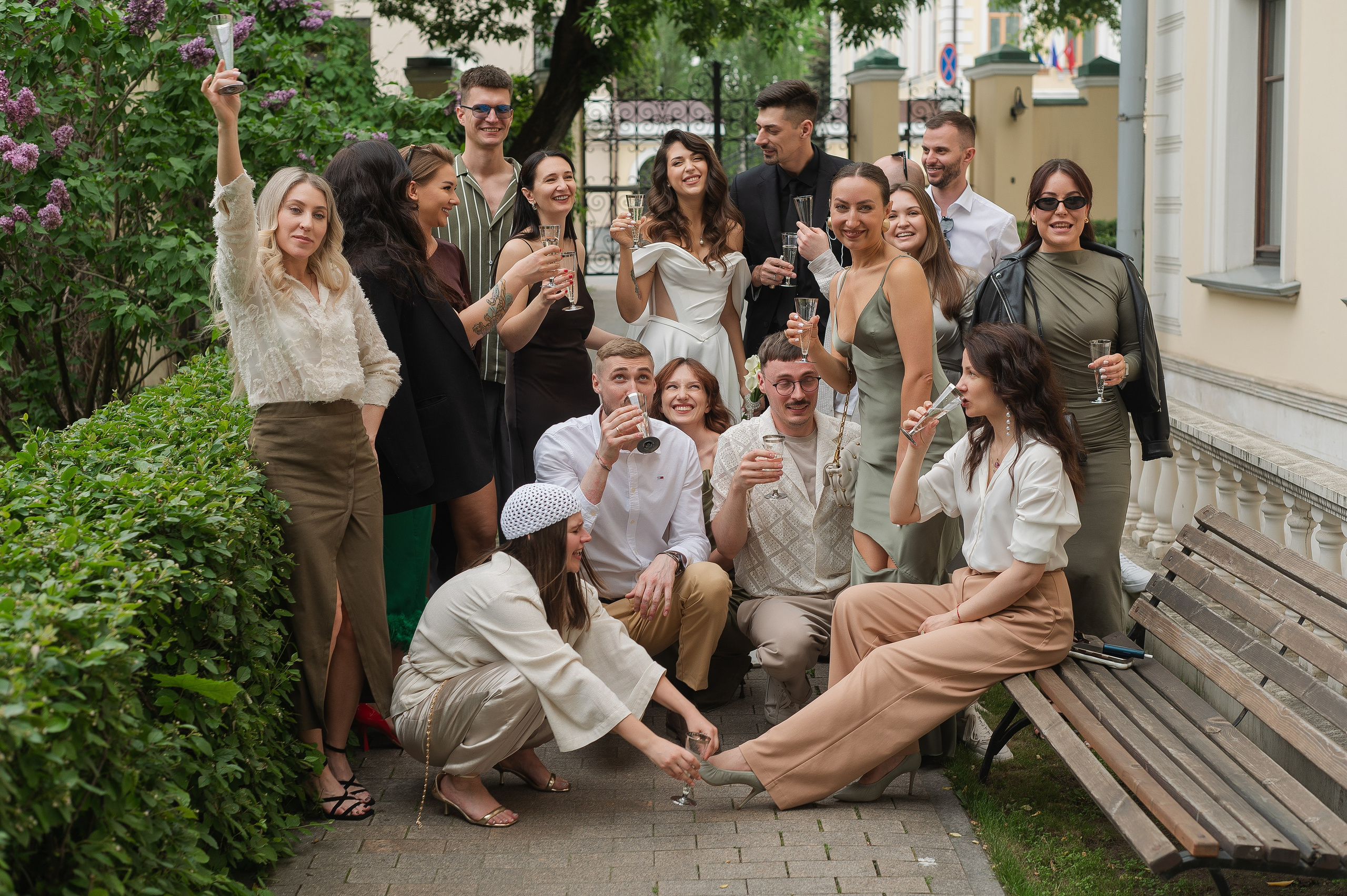 Динамичная свадьба где гости были активными участниками праздника. Свадебный фотограф в Ярославле Денис Медоваров