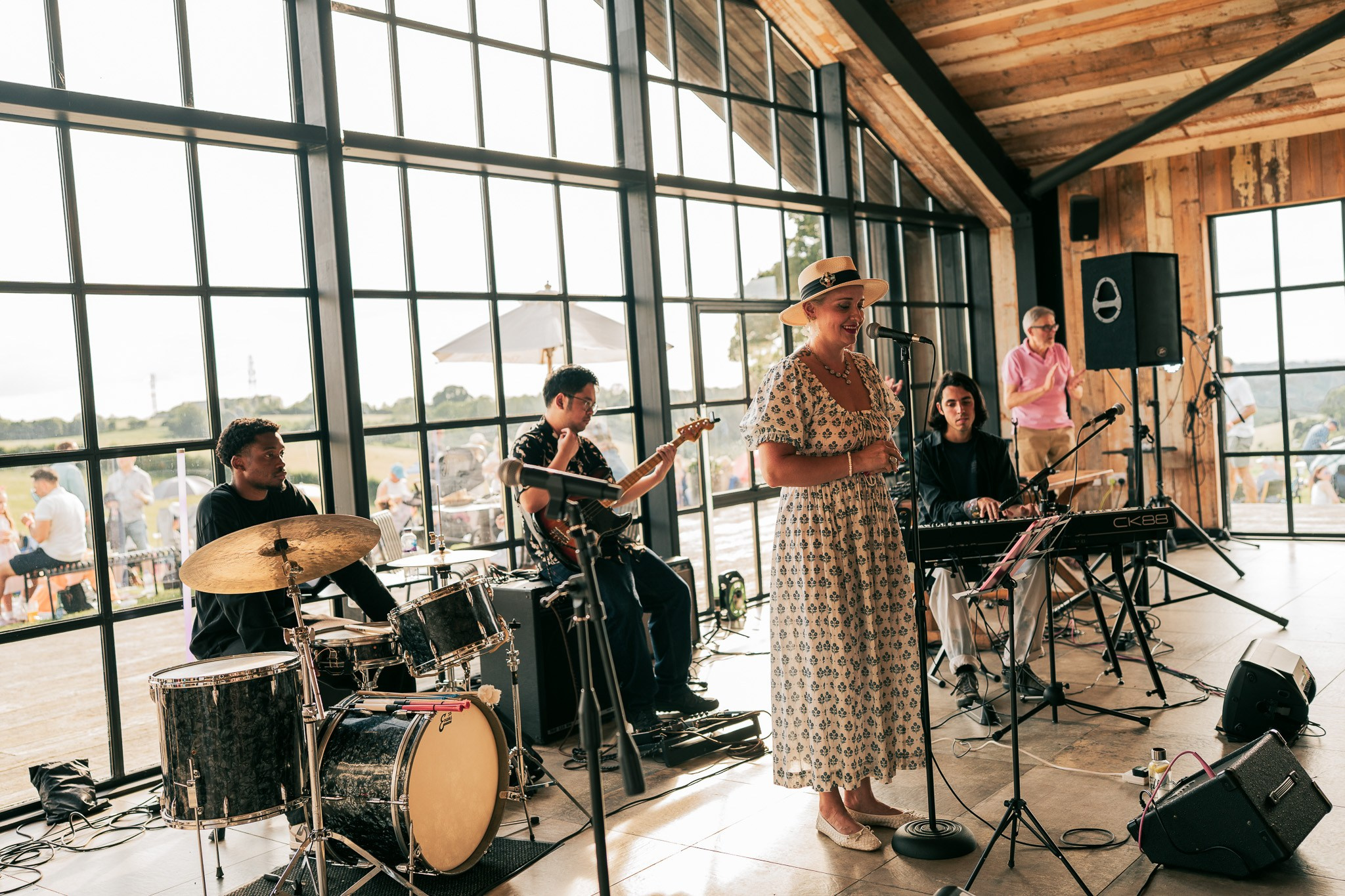 Jazz the heights. Photographer in London Marina Fesenko
