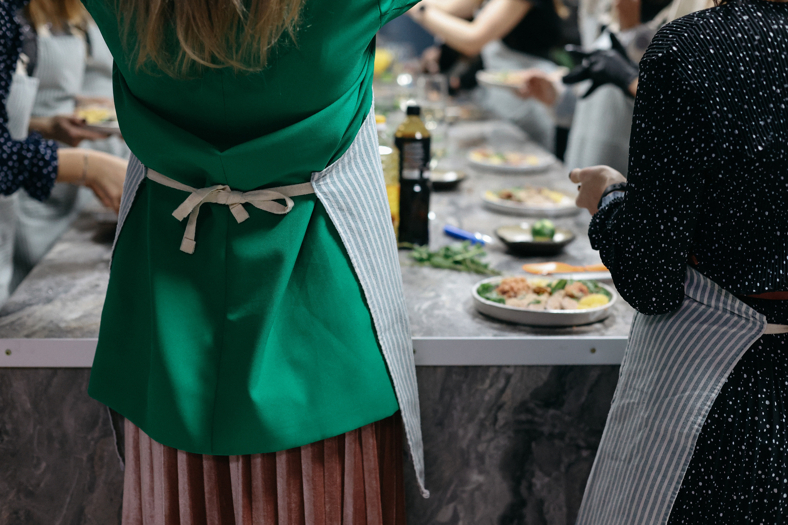 Новогодний ужин. Свадебный фотограф Полина Мишуринская