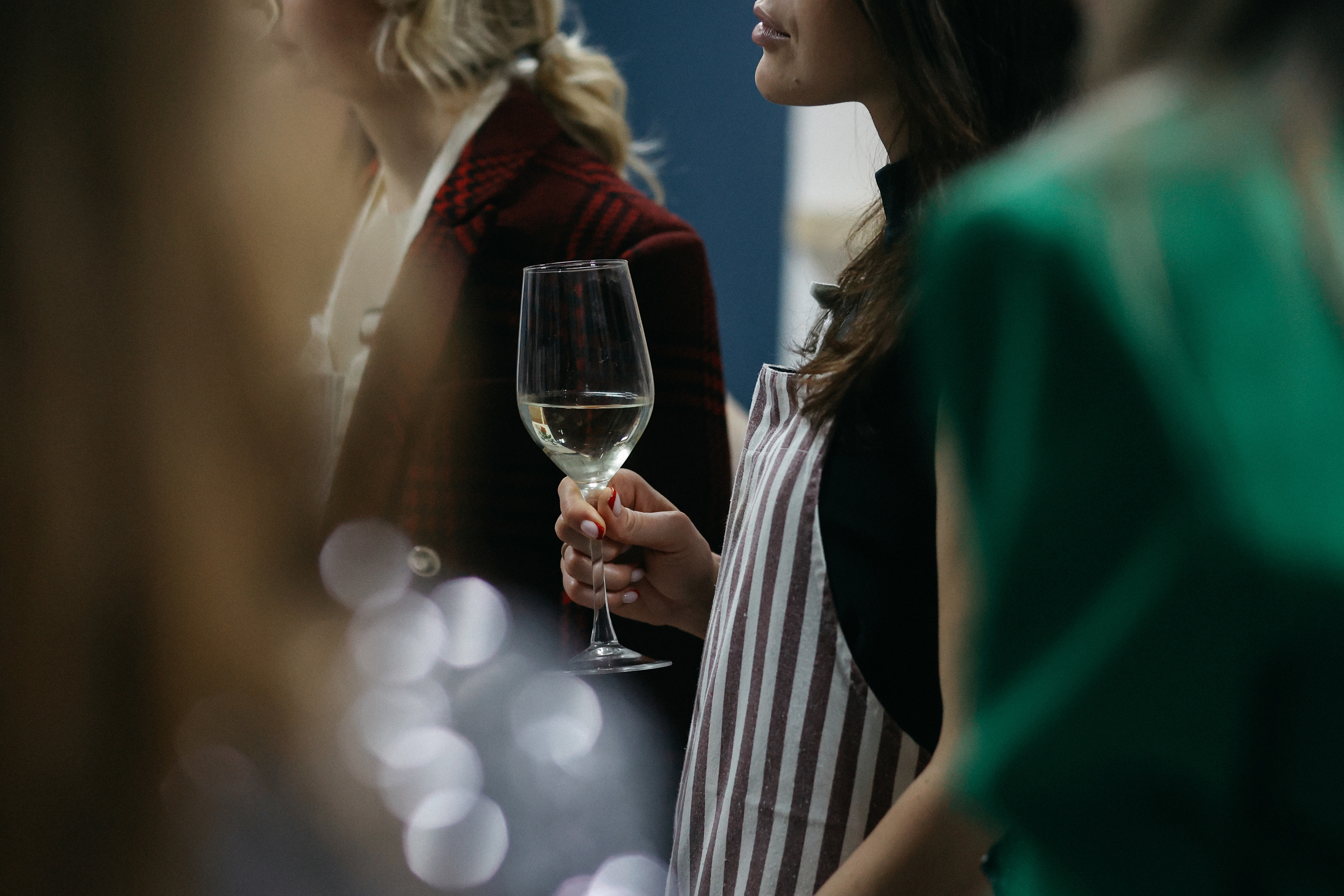 Новогодний ужин. Свадебный фотограф Полина Мишуринская