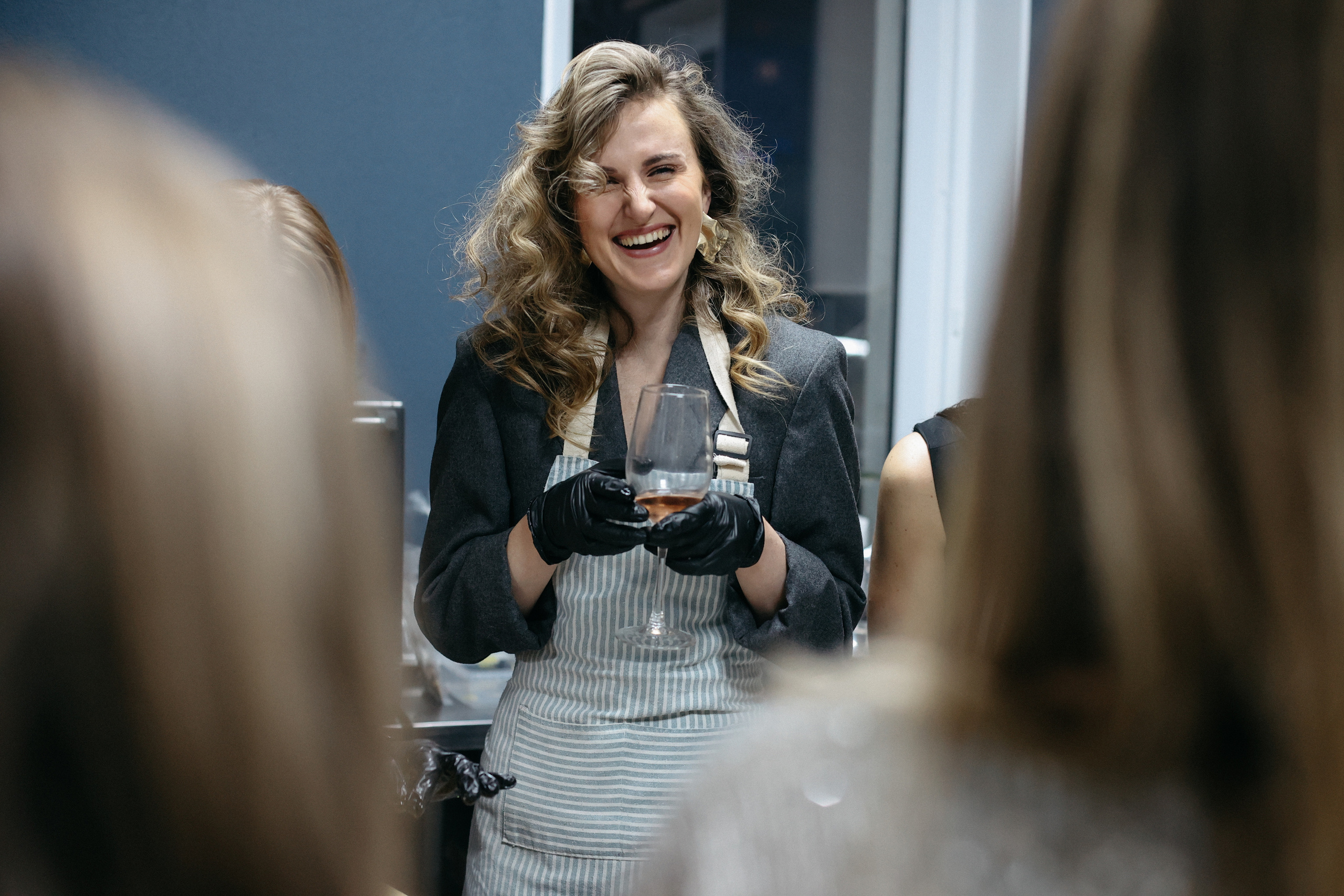 Новогодний ужин. Свадебный фотограф Полина Мишуринская