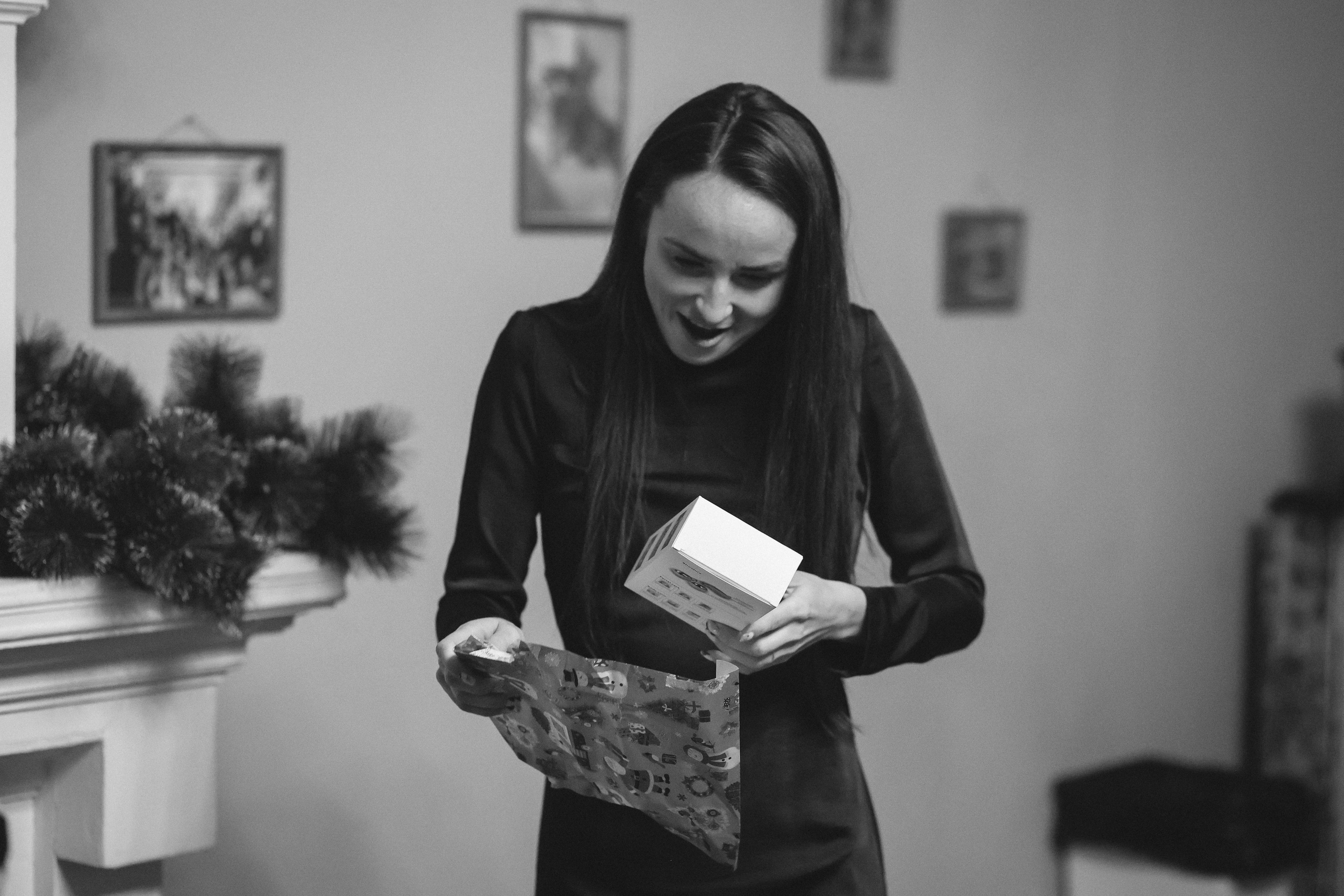 Новогодний ужин. Свадебный фотограф Полина Мишуринская