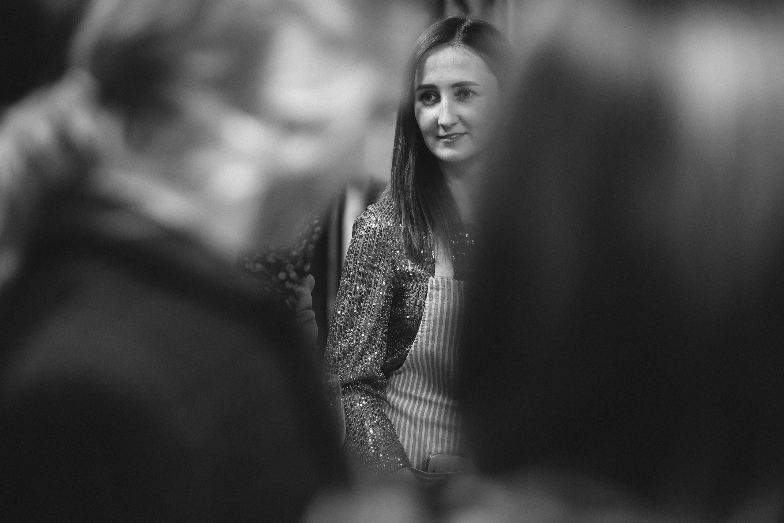 Новогодний ужин. Свадебный фотограф Полина Мишуринская