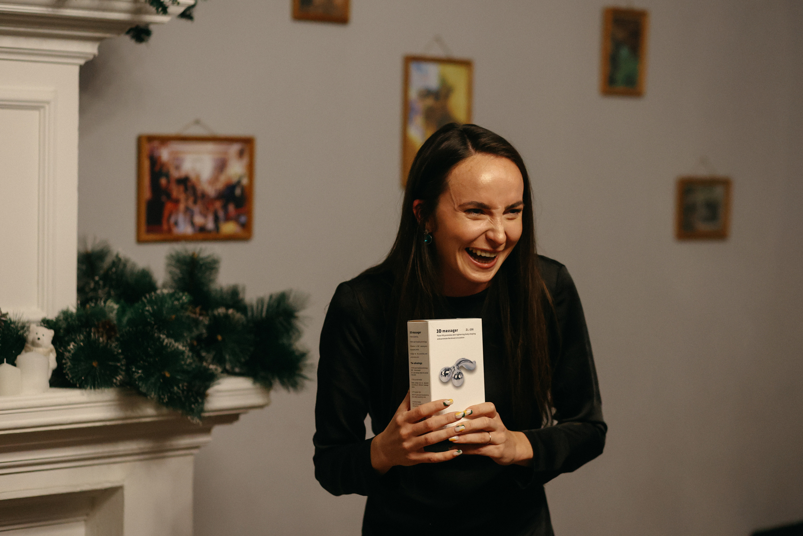 Новогодний ужин. Свадебный фотограф Полина Мишуринская