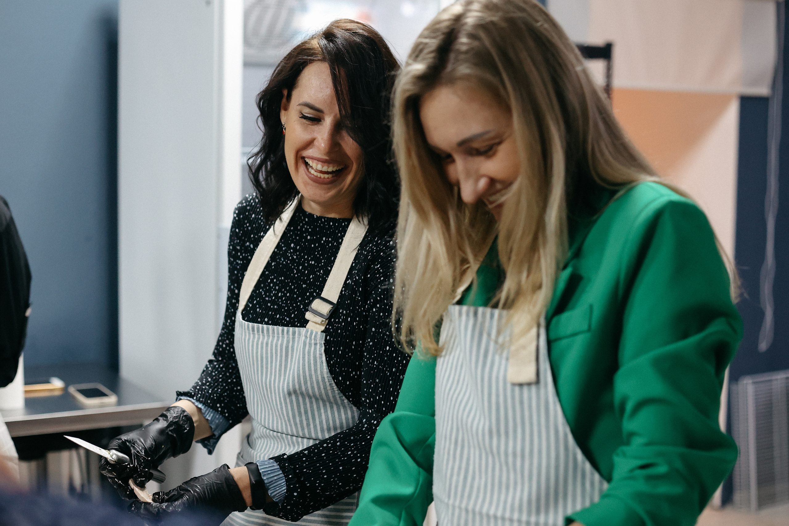 Новогодний ужин. Свадебный фотограф Полина Мишуринская