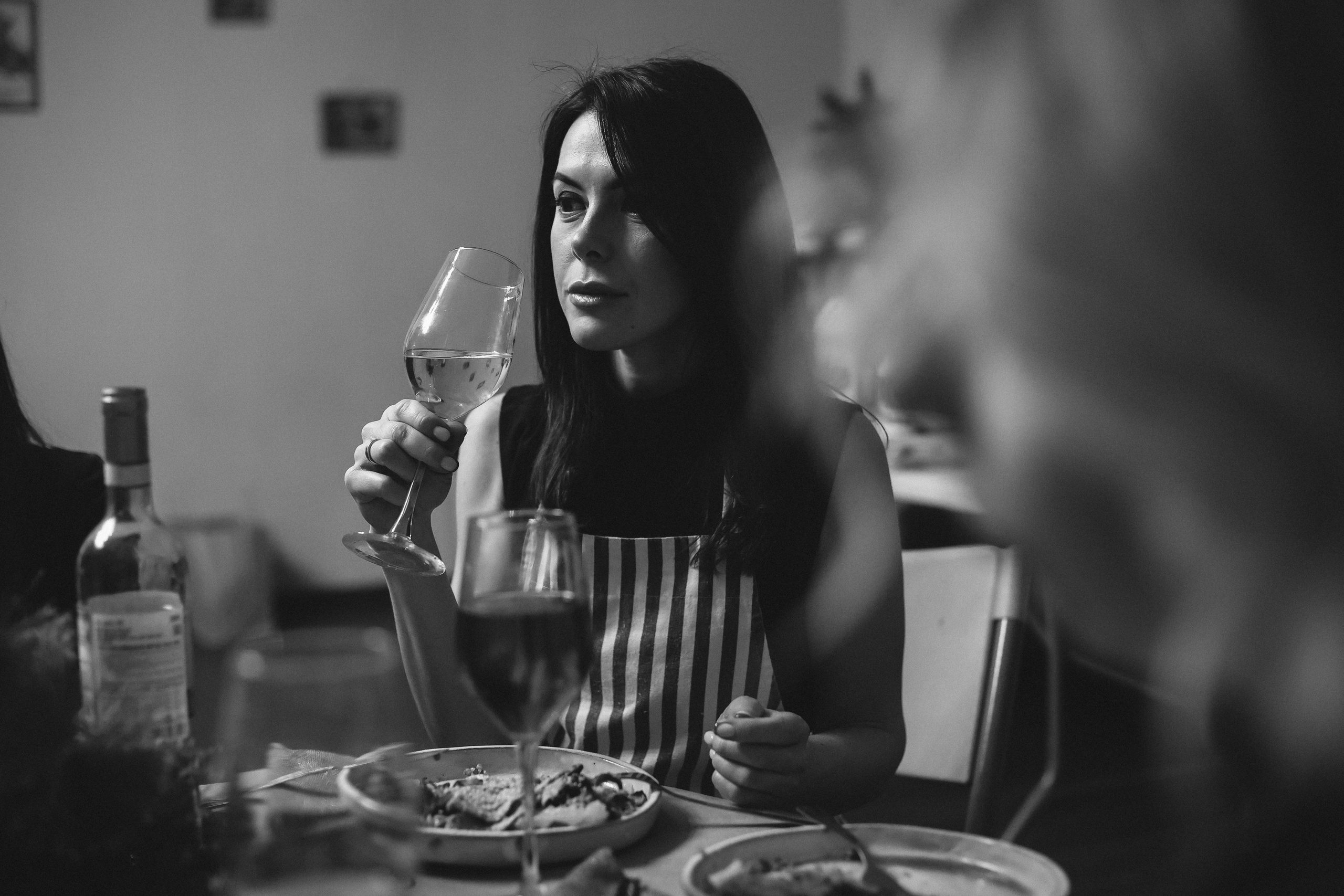 Новогодний ужин. Свадебный фотограф Полина Мишуринская