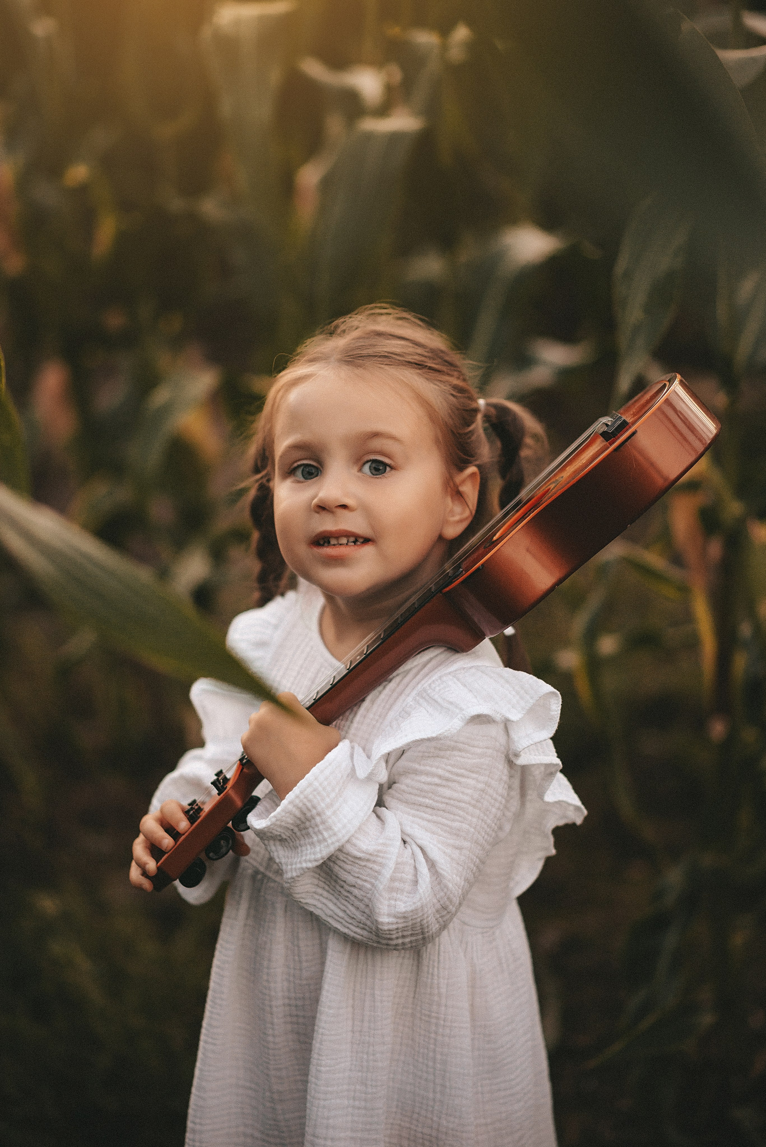 На солнце вдоль рядов кукурузы…. Ваш фотограф Ирина Гущанская