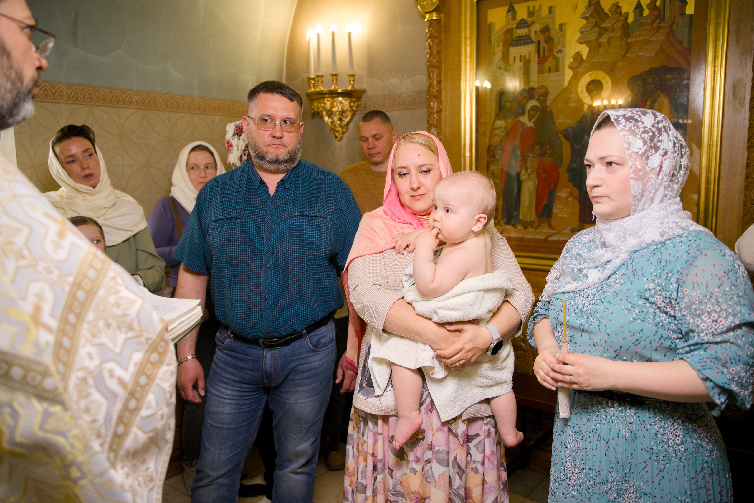 Крещения. Фотограф Богдан Оськин