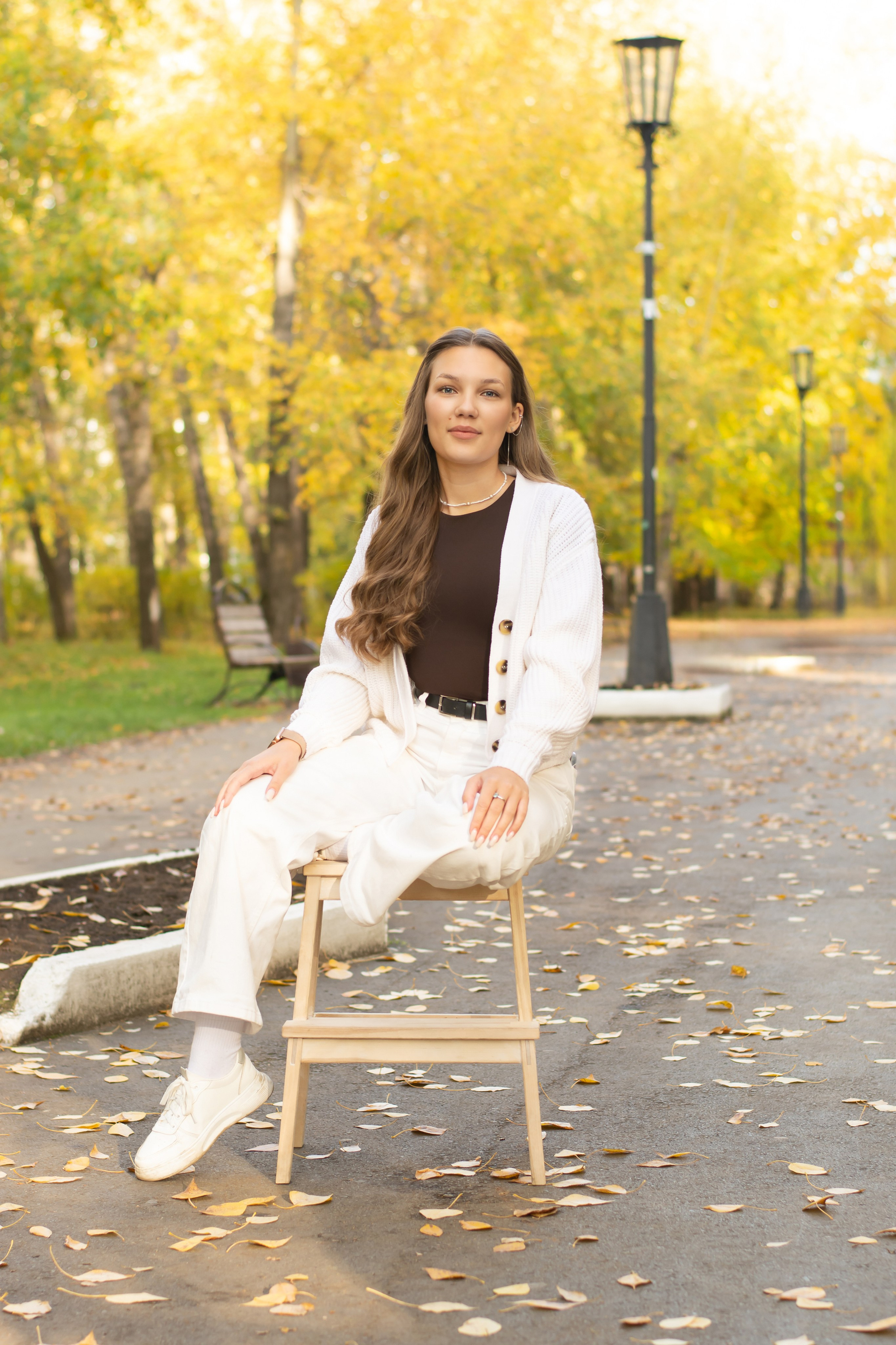 Школьная фотосессия осенью. Выпускные альбомы Юрга — Фотограф Светлана Тихонова