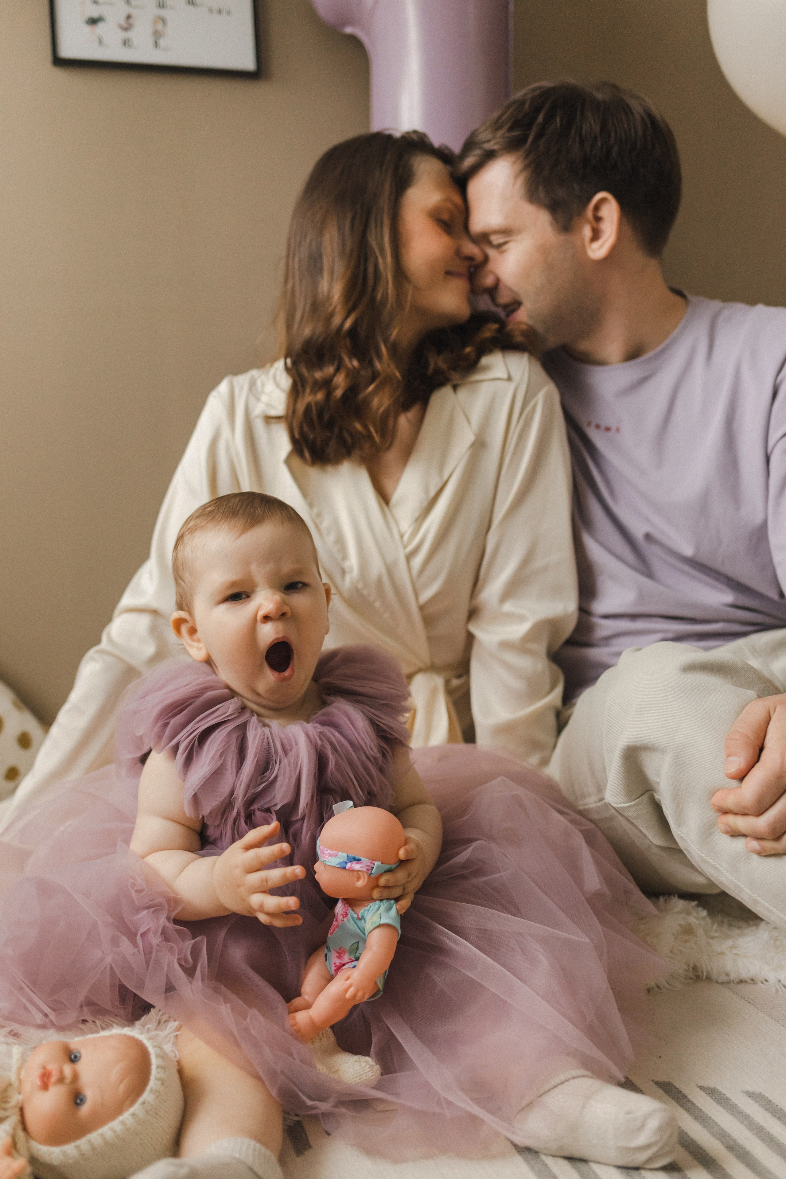 Аглае 1 годик. Семейный фотограф в Москве