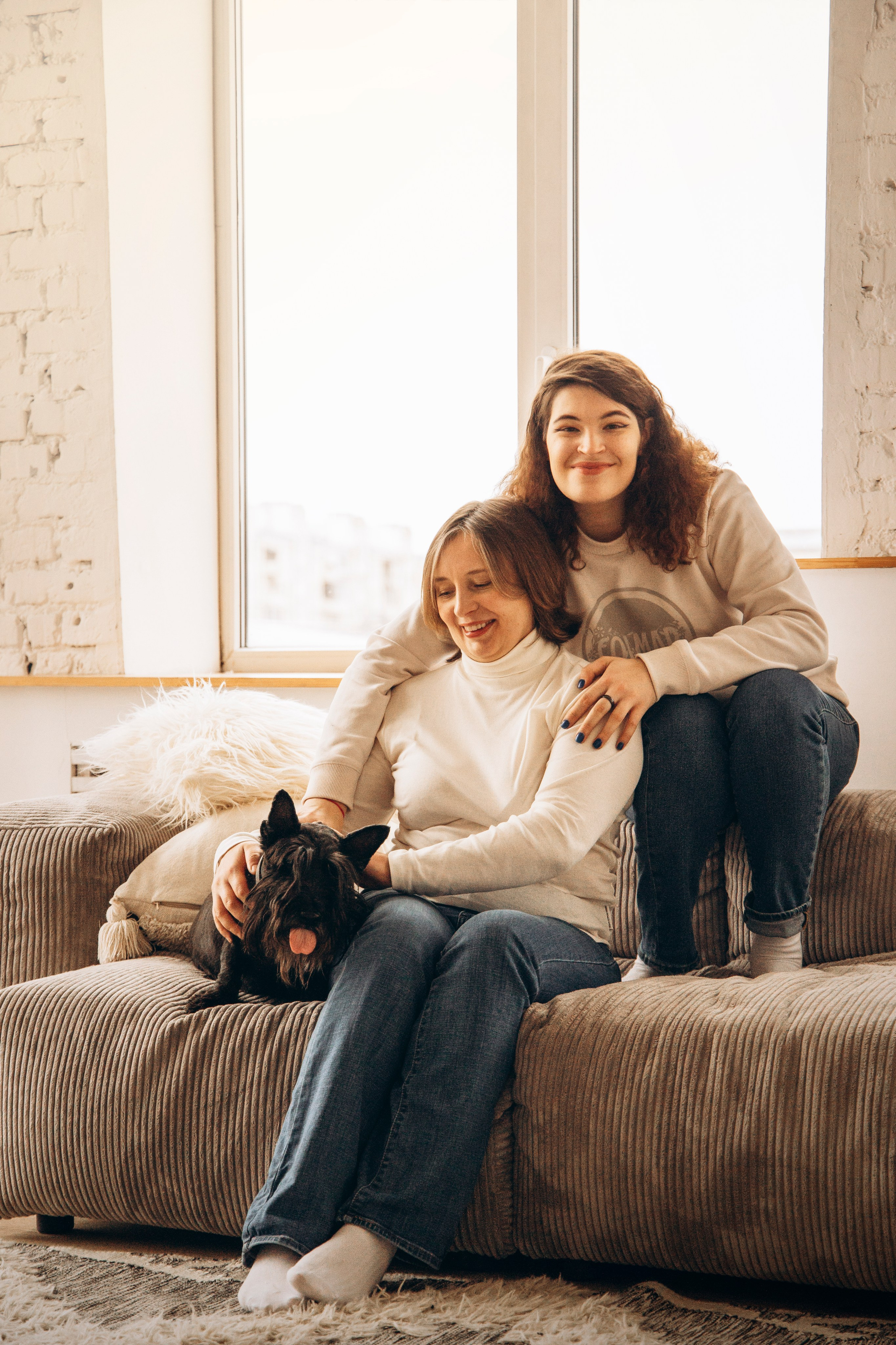 Аня и ее семья. Фотограф — Анималист | Санкт-Петербург