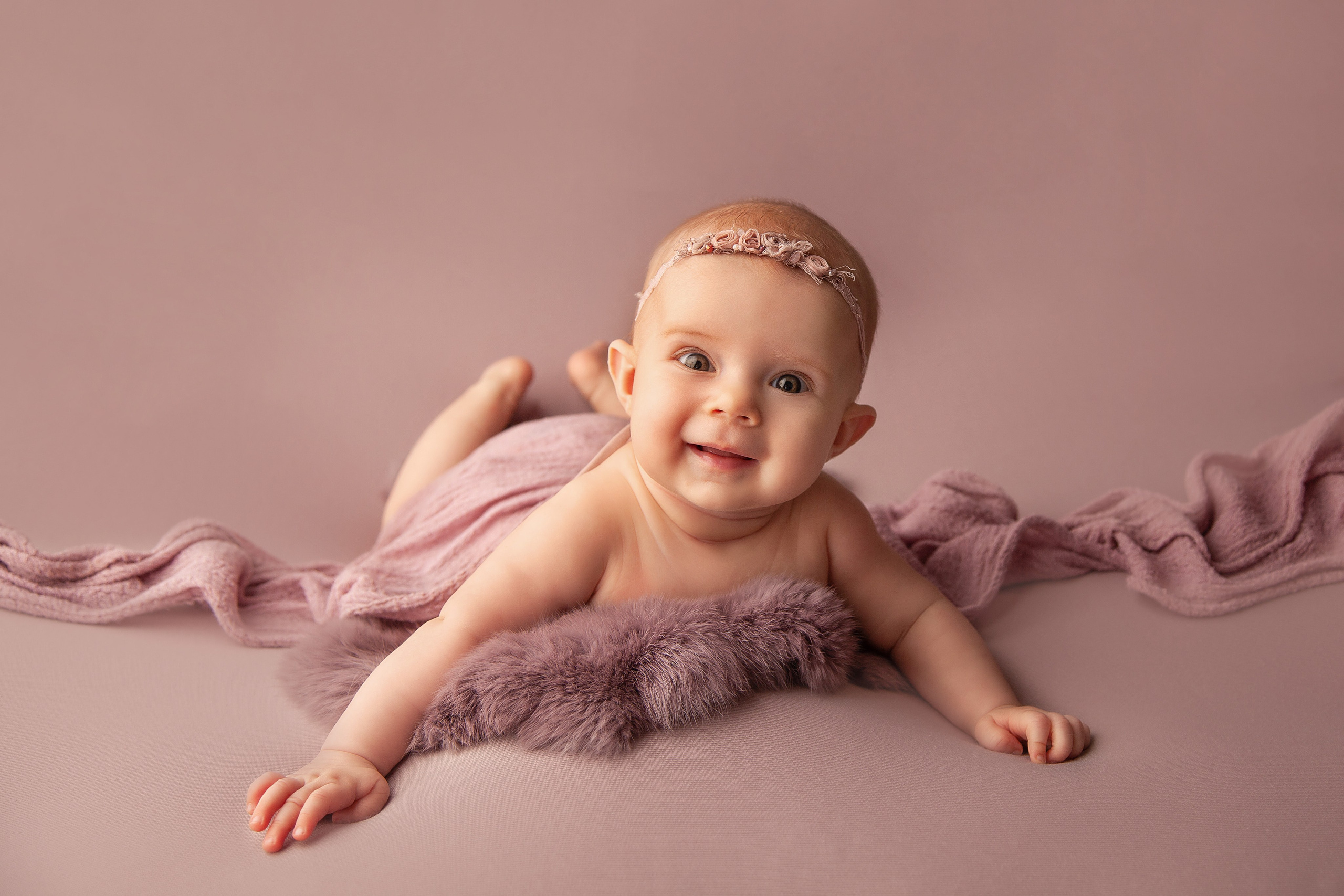 Малыши от 3 до 6 месяцев. Детский фотограф в Хабаровске Антипова Марина