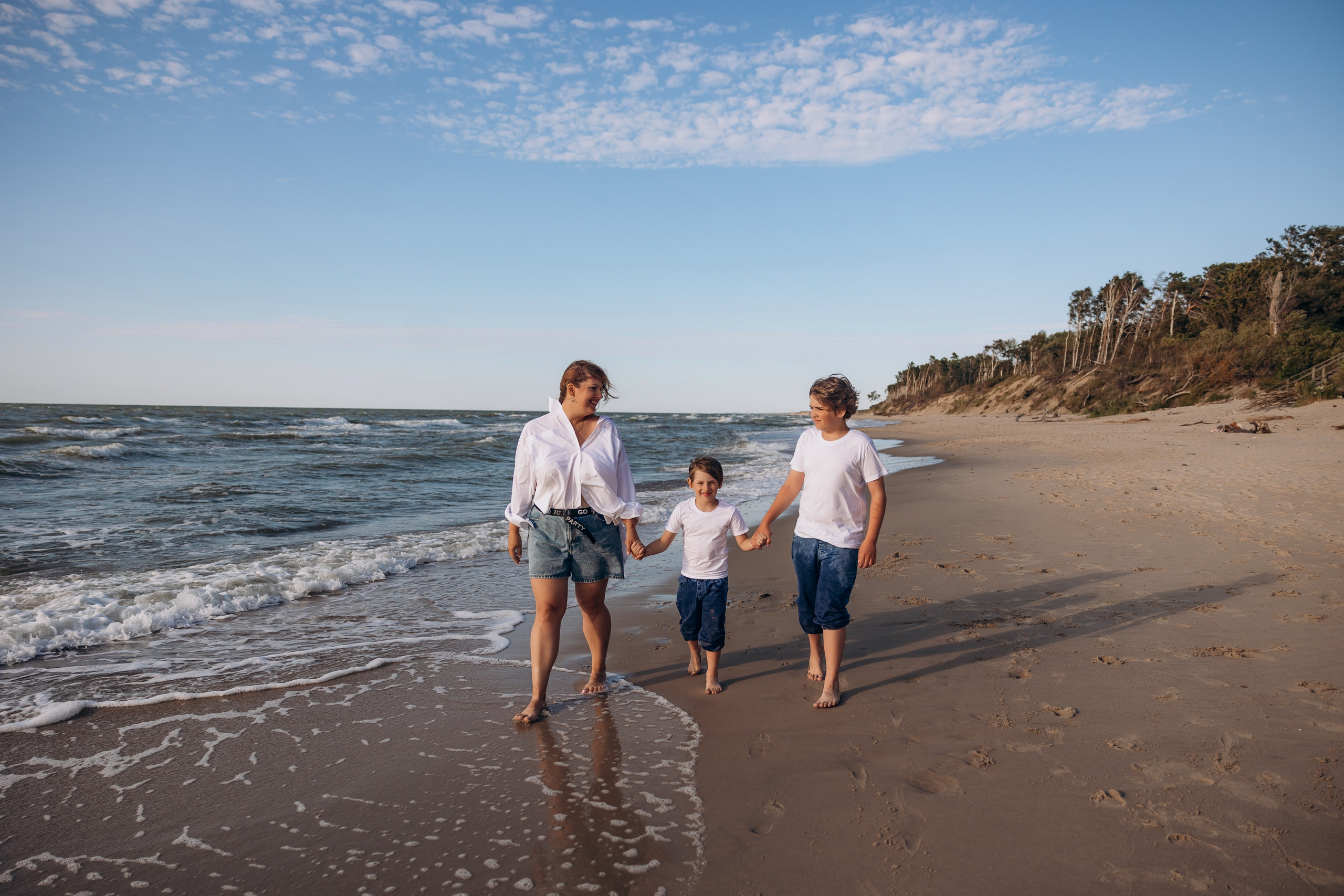 Семейная Куршская коса закат лето. Фотограф в Калининграде свадебная фотография, репортажная, фотосессии