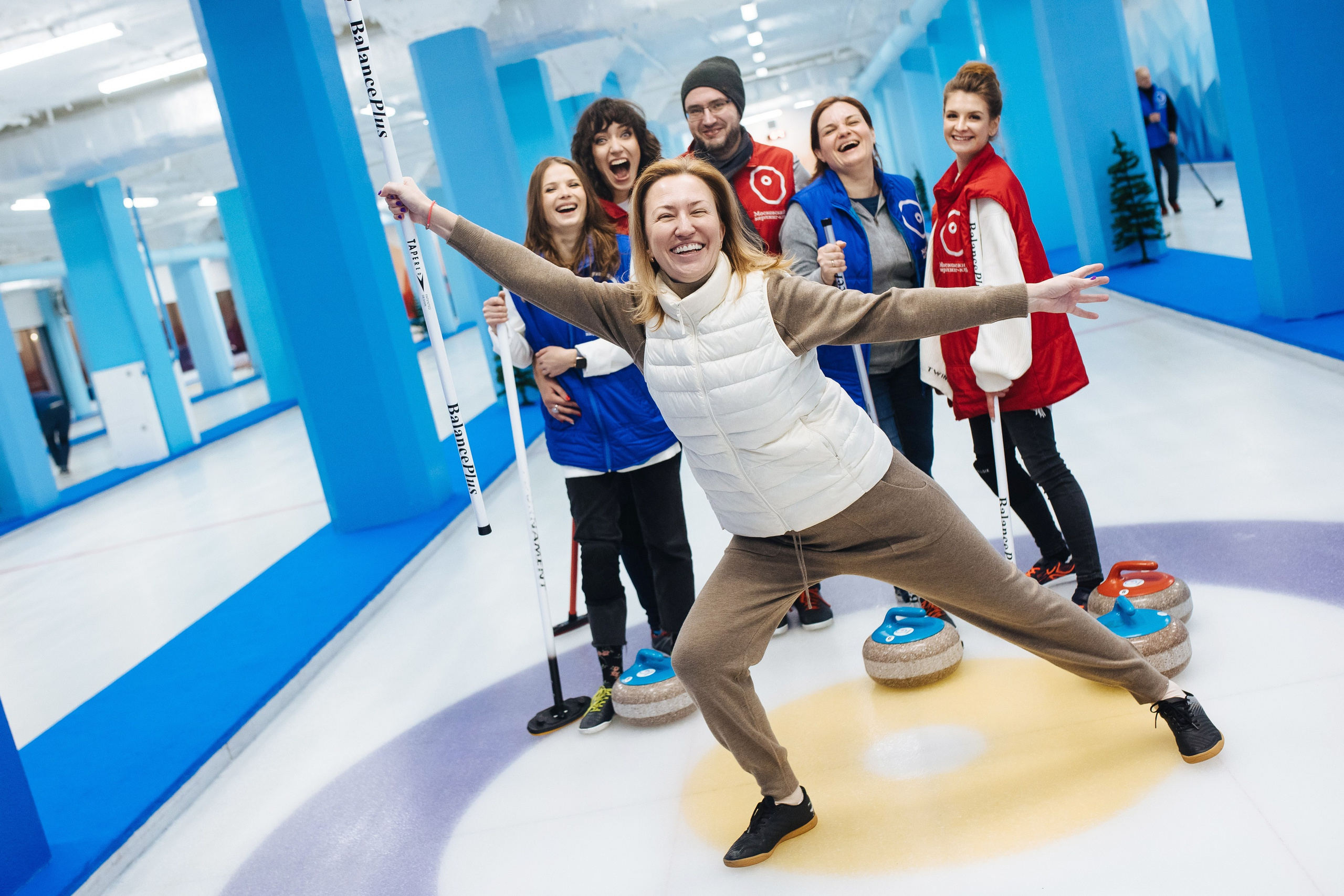 Корпоратив в кёрлинге. Свадебный и семейный фотограф Екатерина Иванова