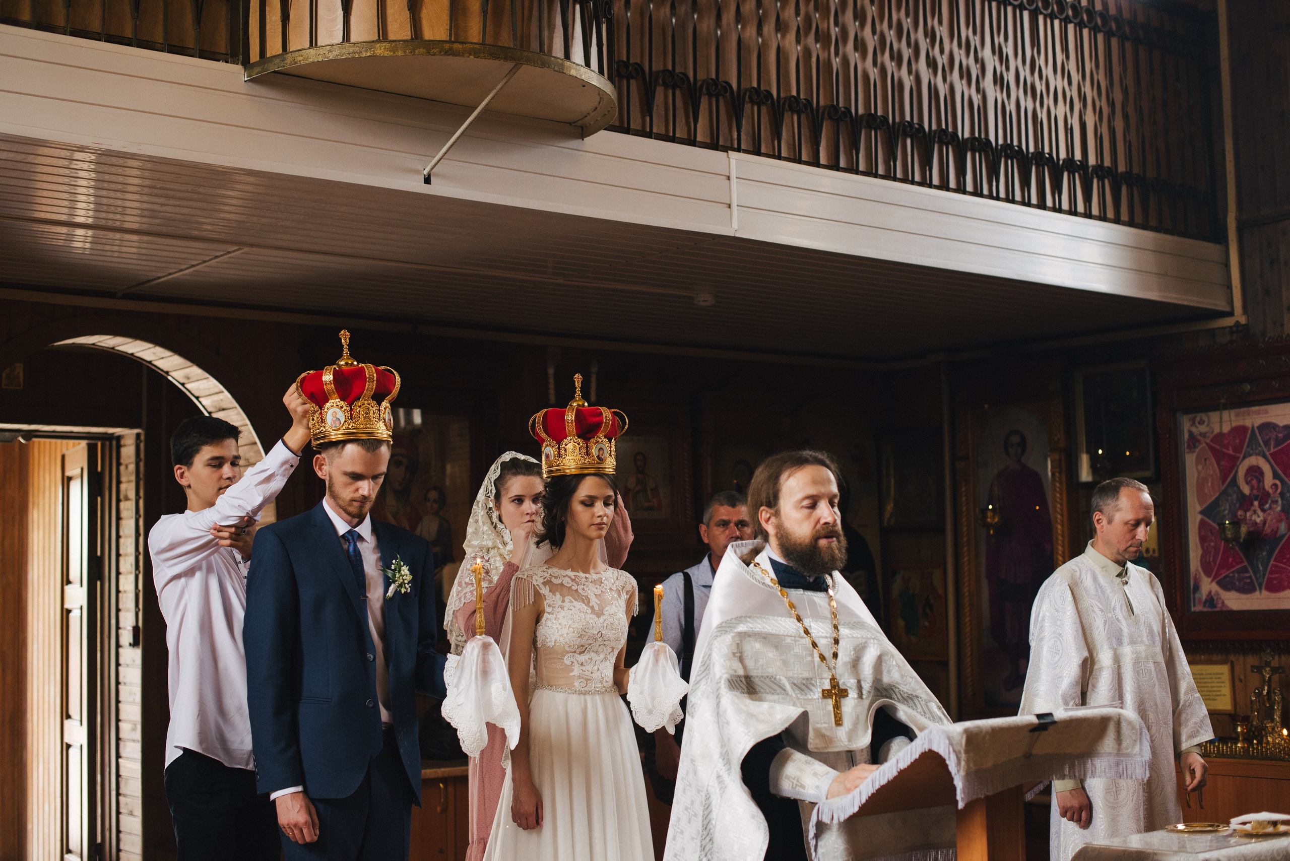 Венчание Никиты и Тони — Храм Иоанна Кронштадского. Свадебный и семейный фотограф Волгоград Москва