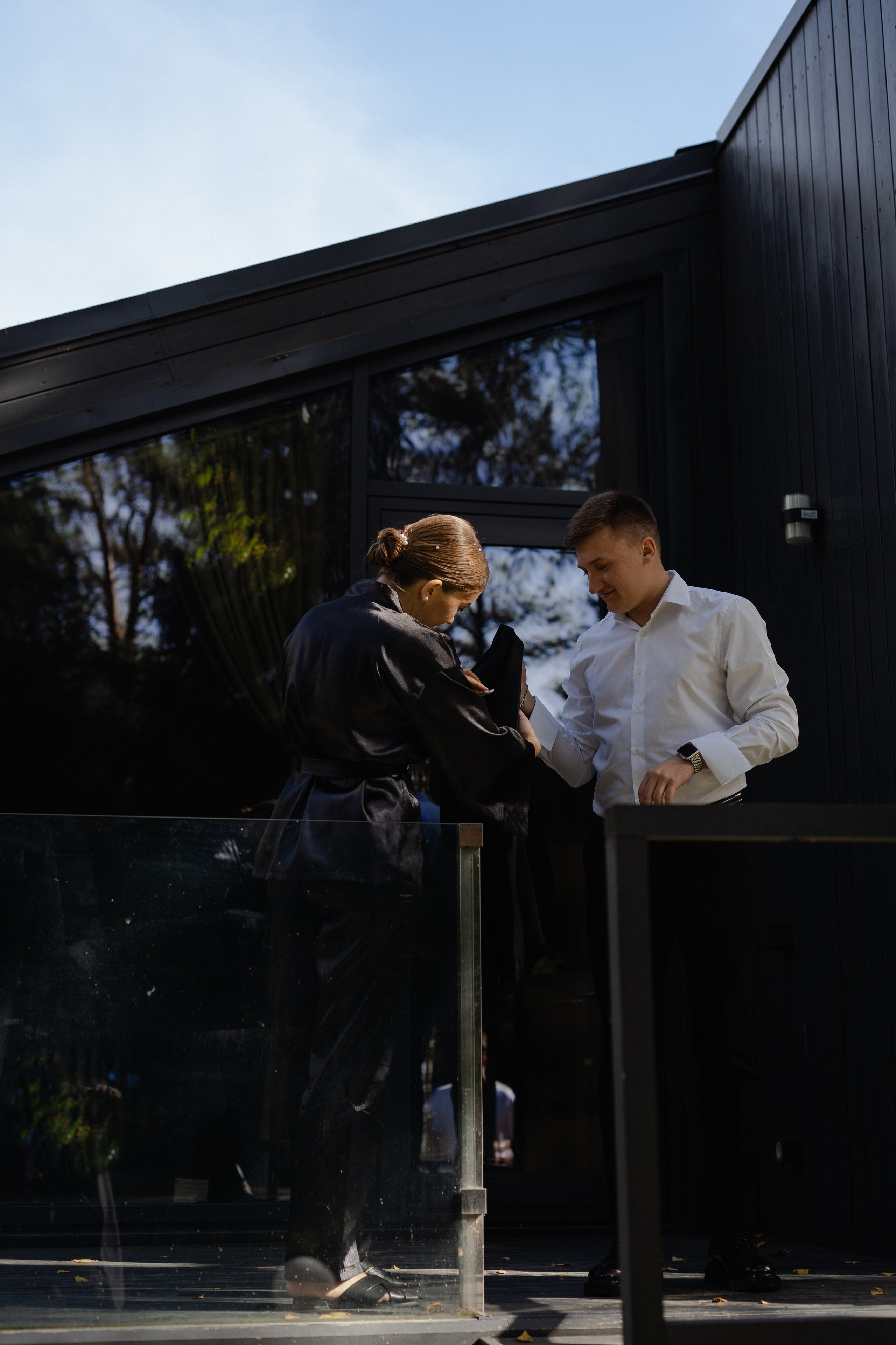 Любовь и Артур. Сосновый бор. Фотограф Аля Овчарова