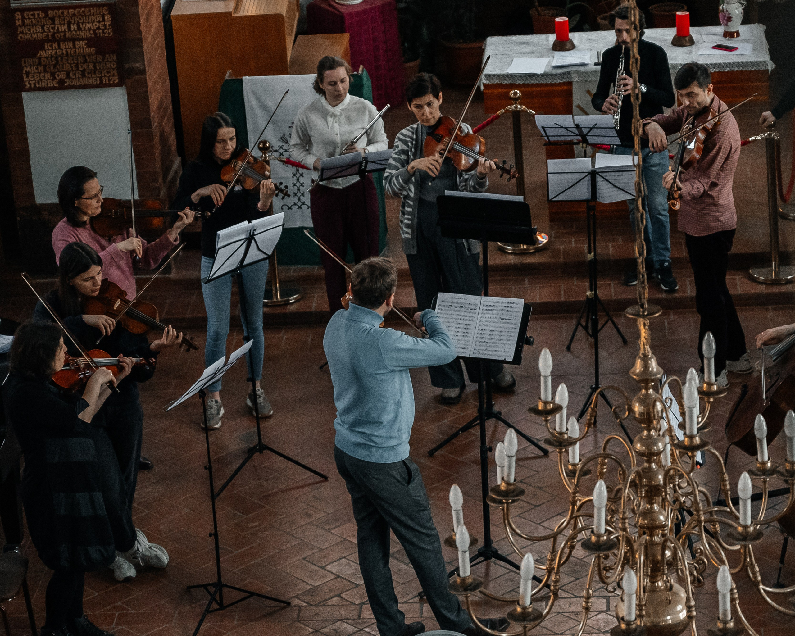 Репортажка репетиции оркестра. Портретный и семейный фотограф Владивосток Андрей Липатов