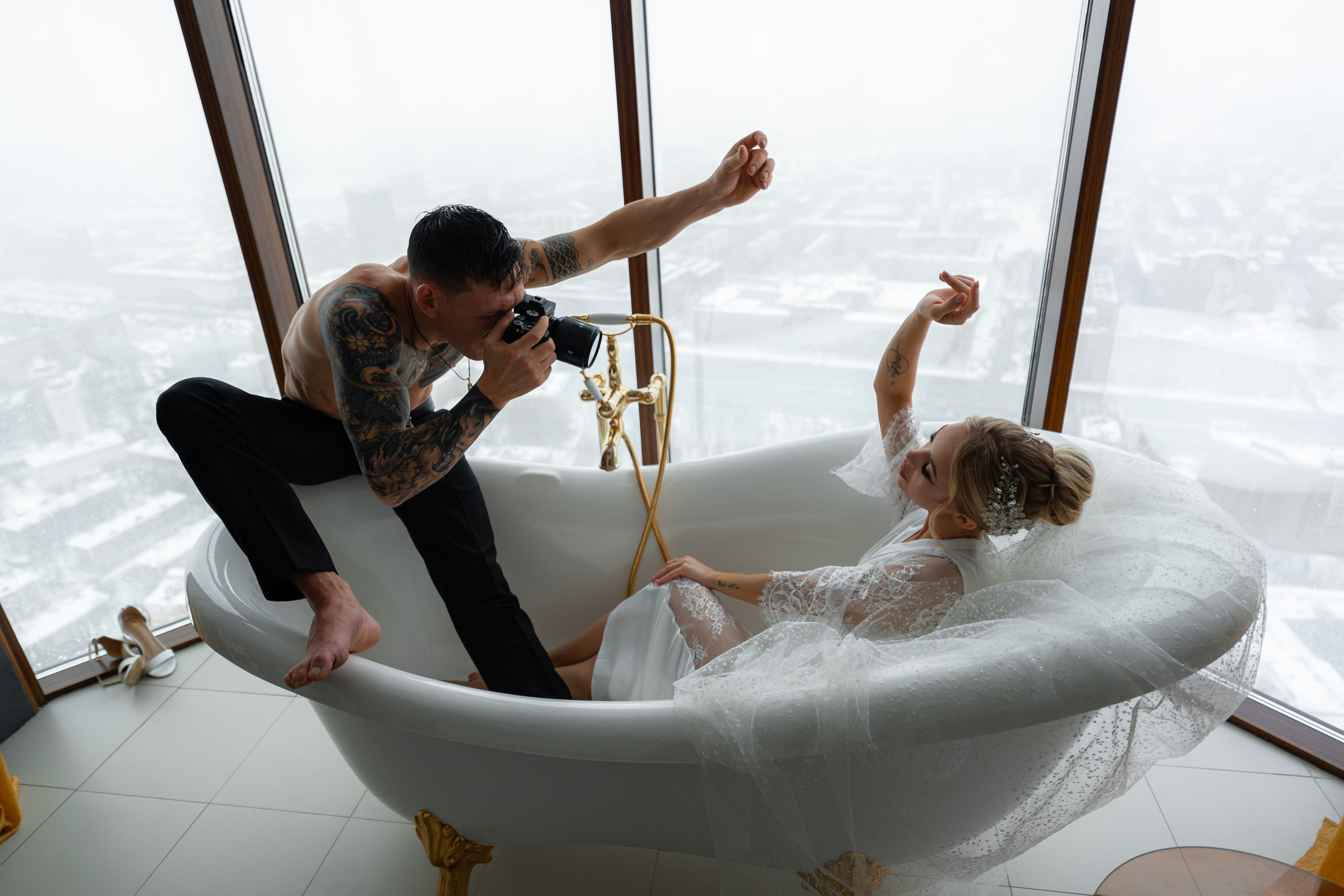 Свадебные моменты. Съемки для бизнеса в Москве