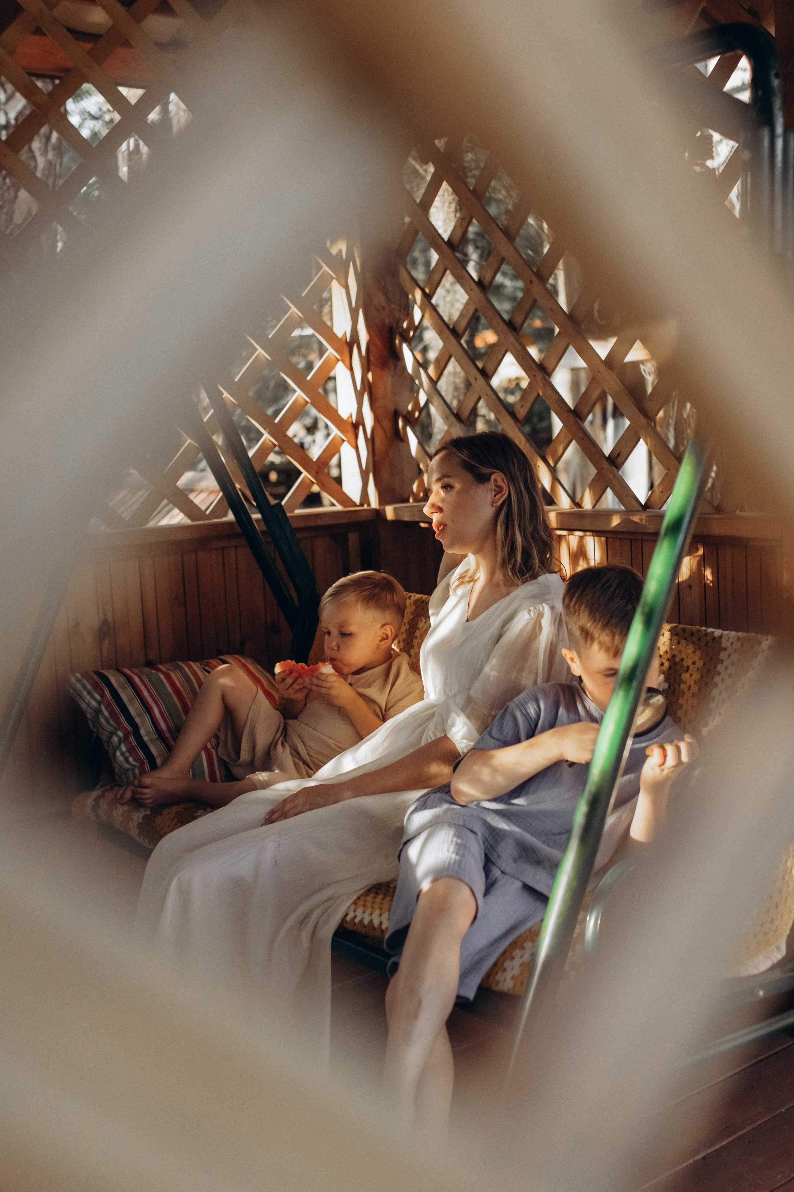 Дачная история. Семейный фотограф lifestyle в Новосибирске Елена Шпилевая