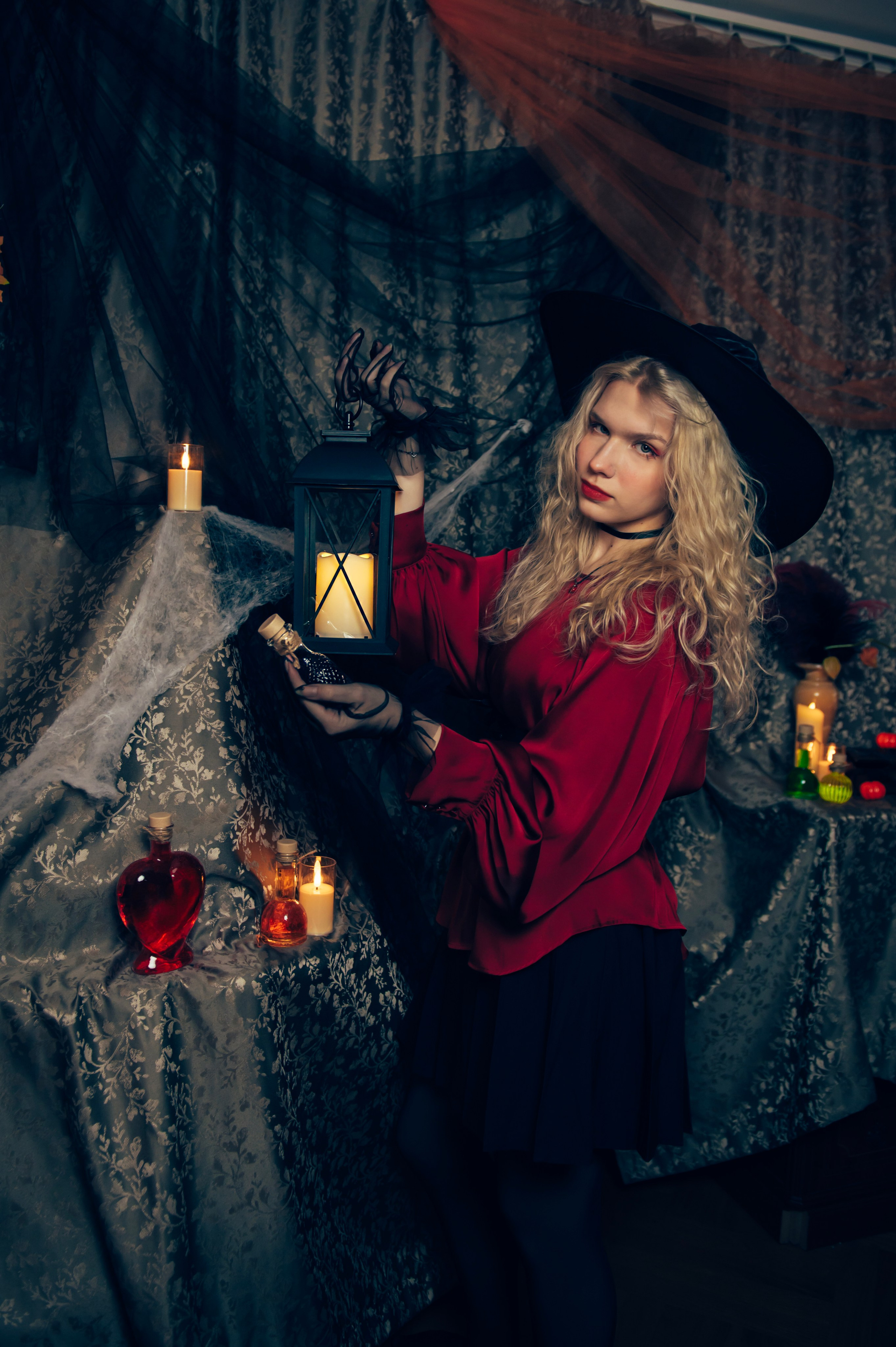 Witch in red. Свадебный и семейный фотограф в Москве Елена Новикова
