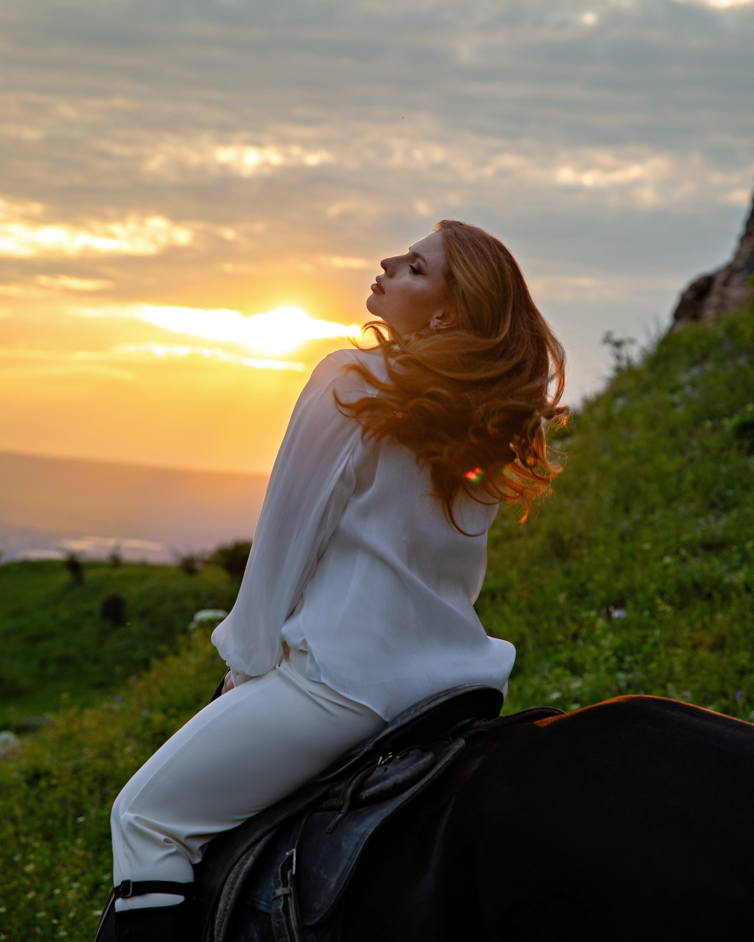 Фотосессия в конном клубе на лошадях. Фотограф в Кисловодске Юлия Федоренко